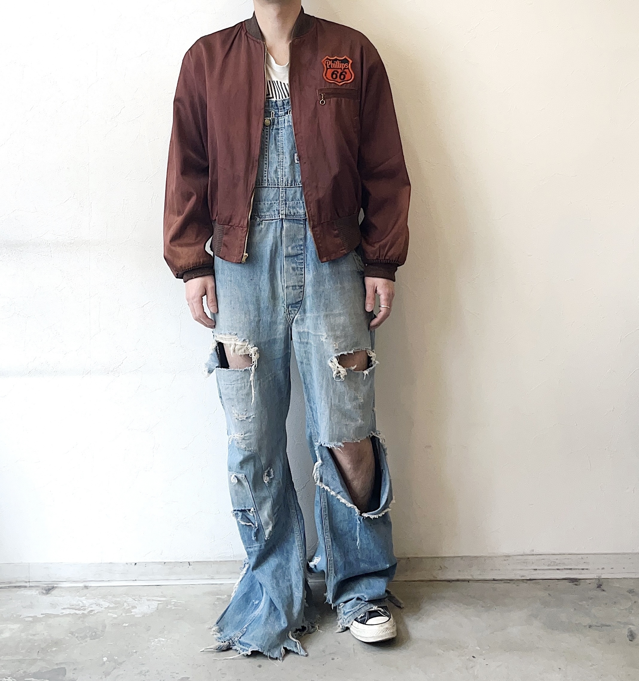 Vintage 70～80's【BIG SMITH】Grunge Overalls の画像 5