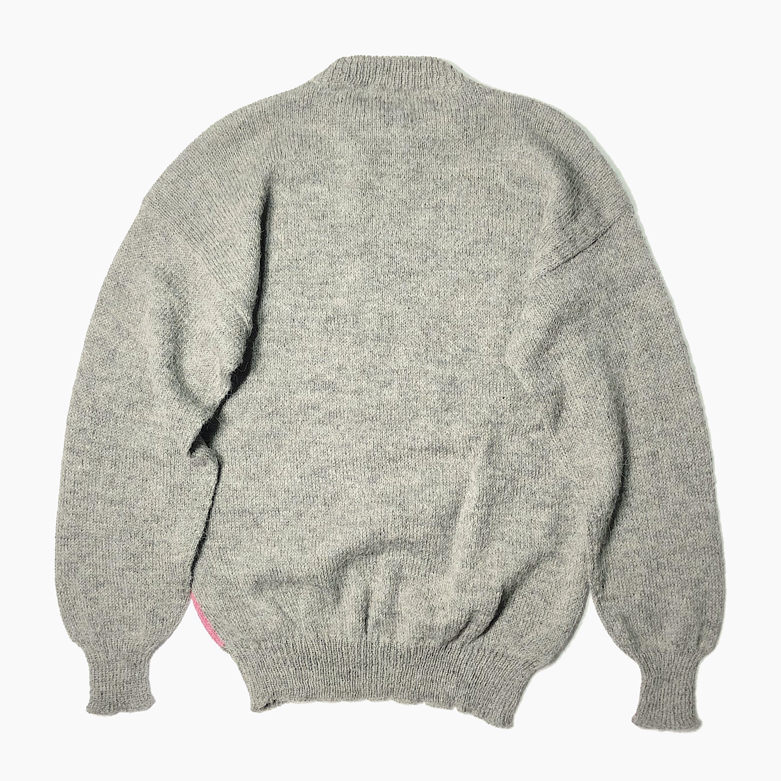 Vintage Hand knit Sweater の画像 2