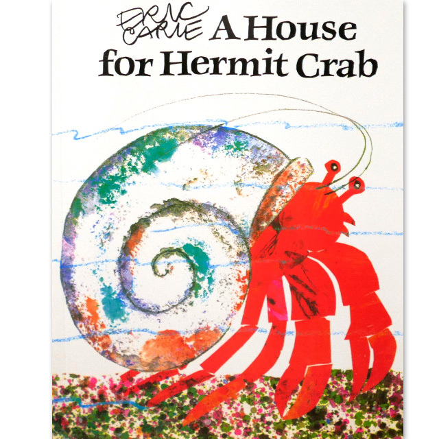 「A House for Hermit Crab」エリック・カール | 英語絵本の「わんこ ...