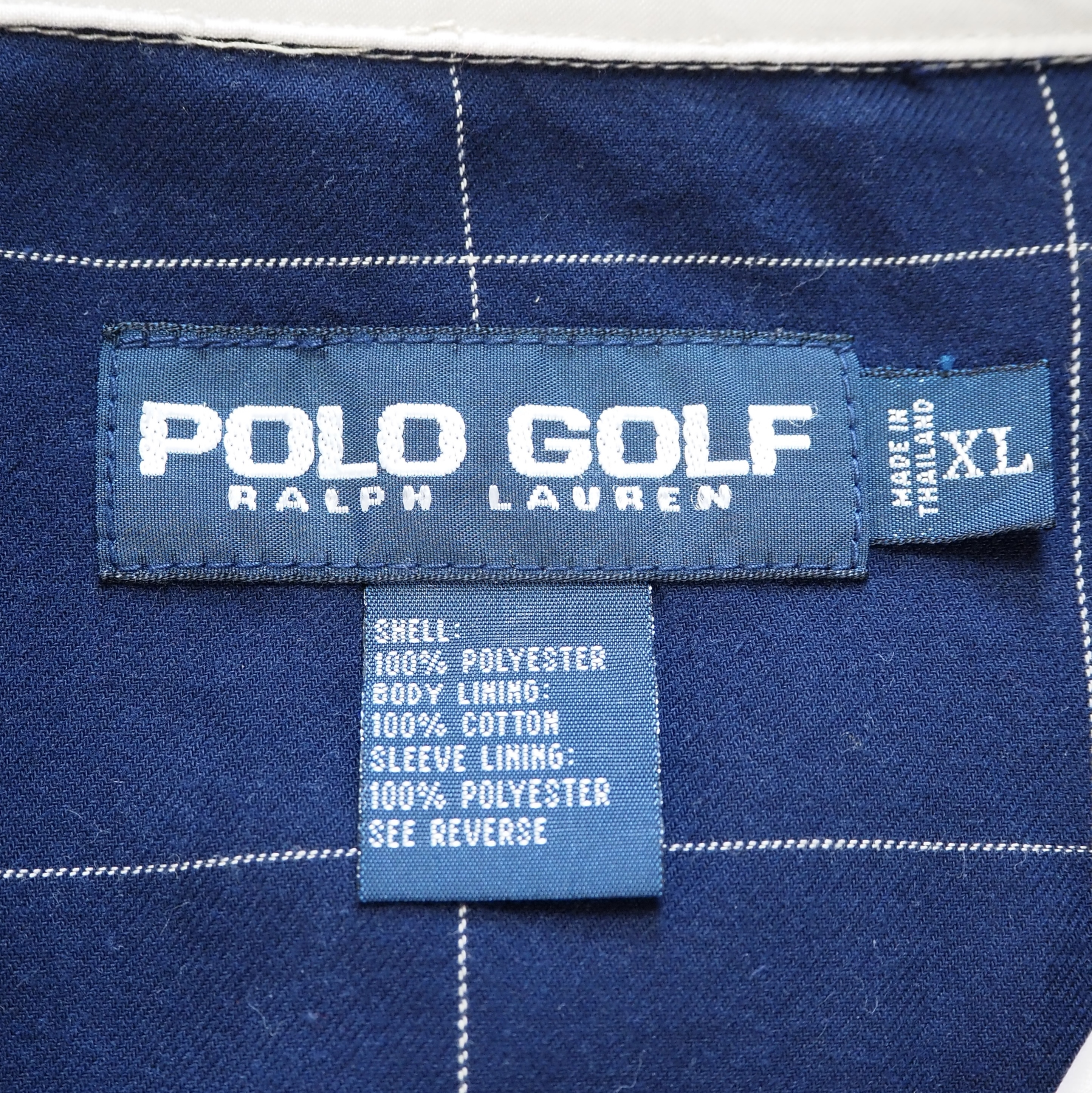 90’s Ralph Lauren スウィングトップジャケット XL ベージュ の画像 12