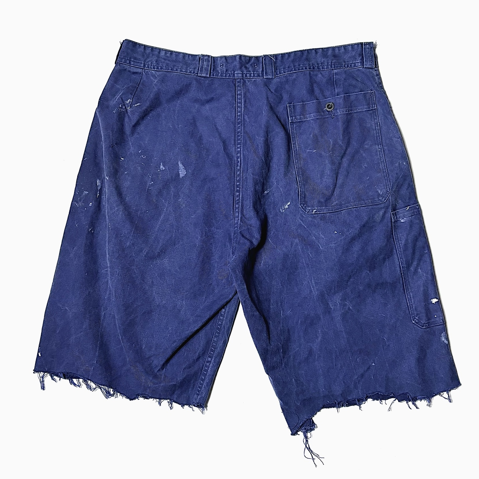 Vintage 60～70's Grunge Cut Off Work Pants の画像 2