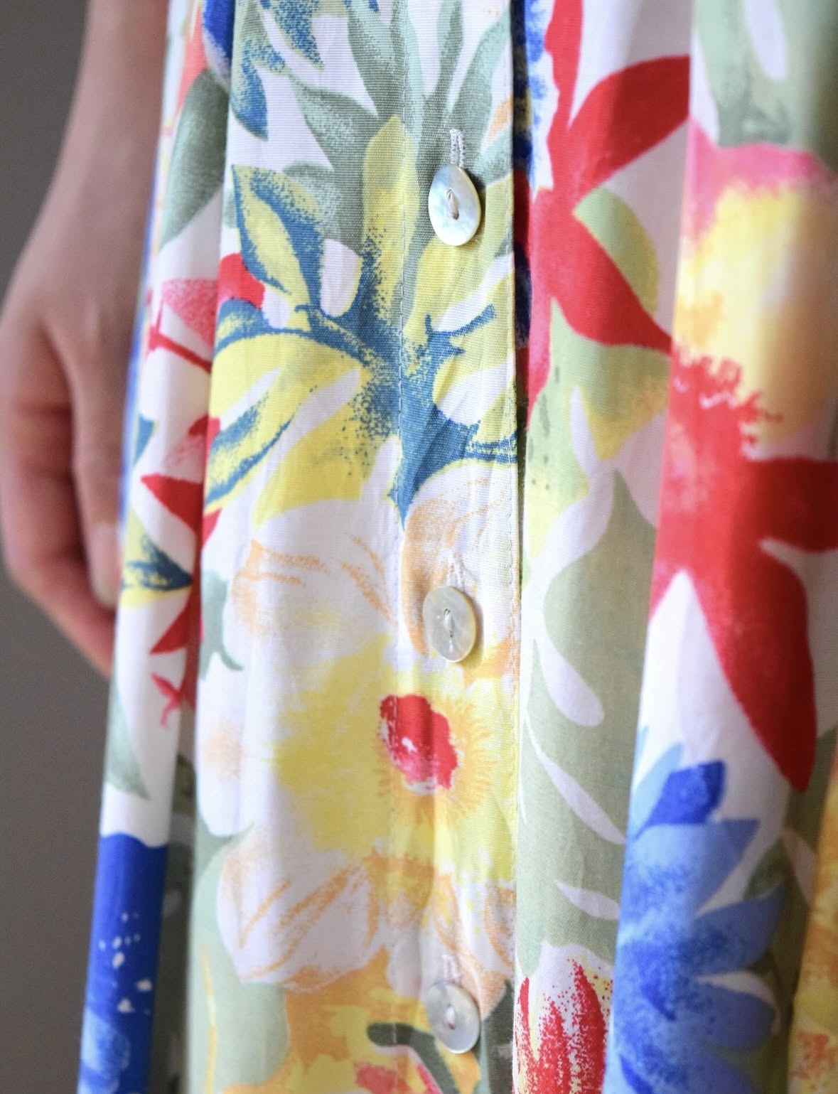 Flower sleeveless one piece の画像 5