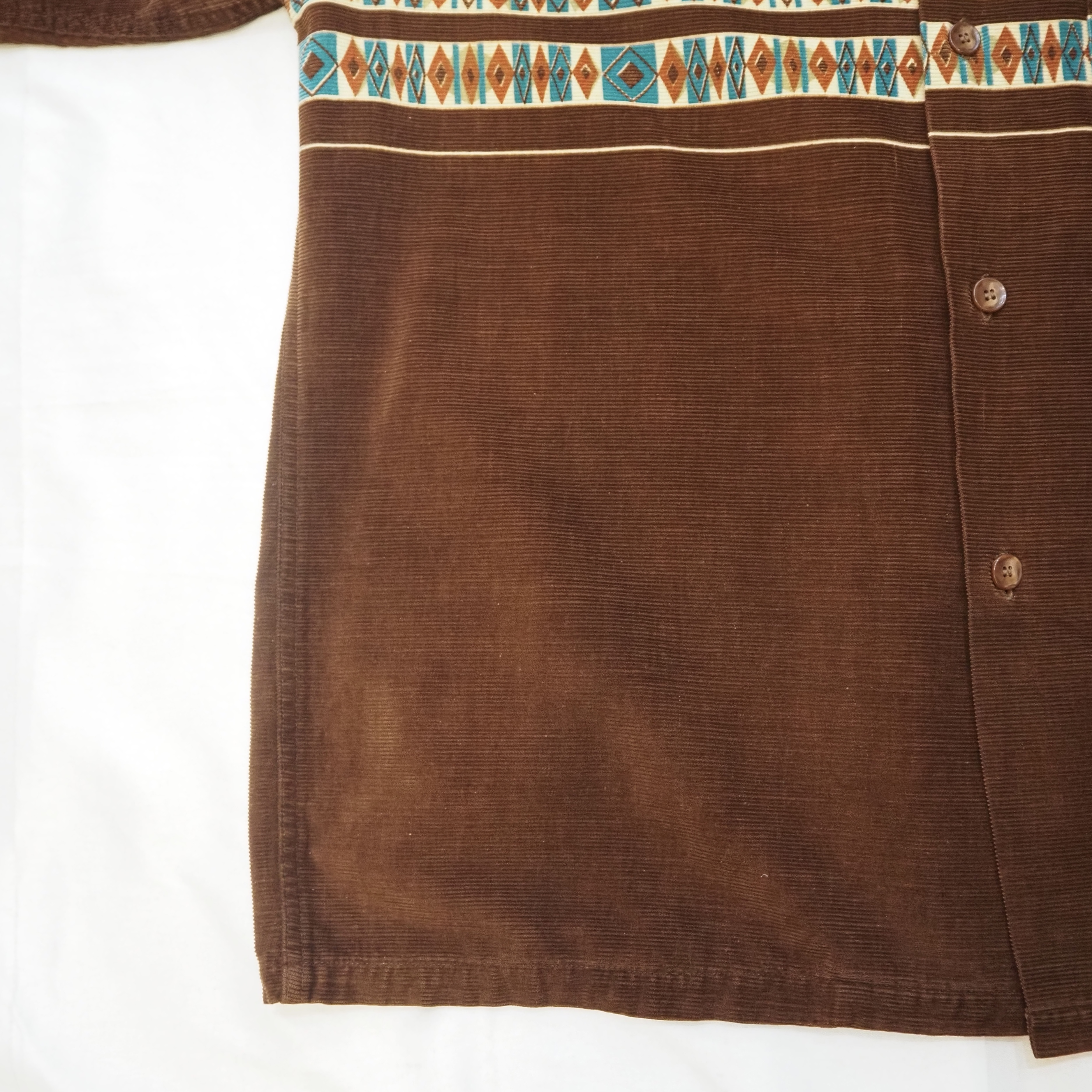 50’s Towncraft Printed Corduroy Shirt の画像 4