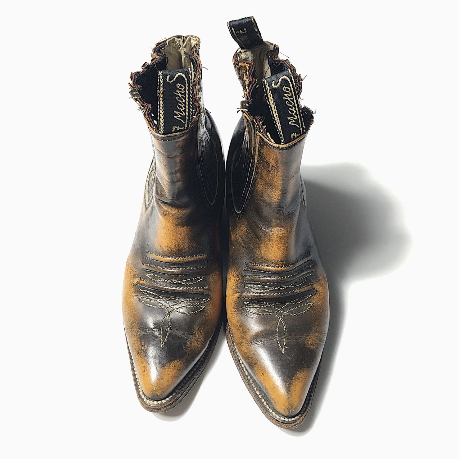 Vintage Side Gore Western Boots の画像 2