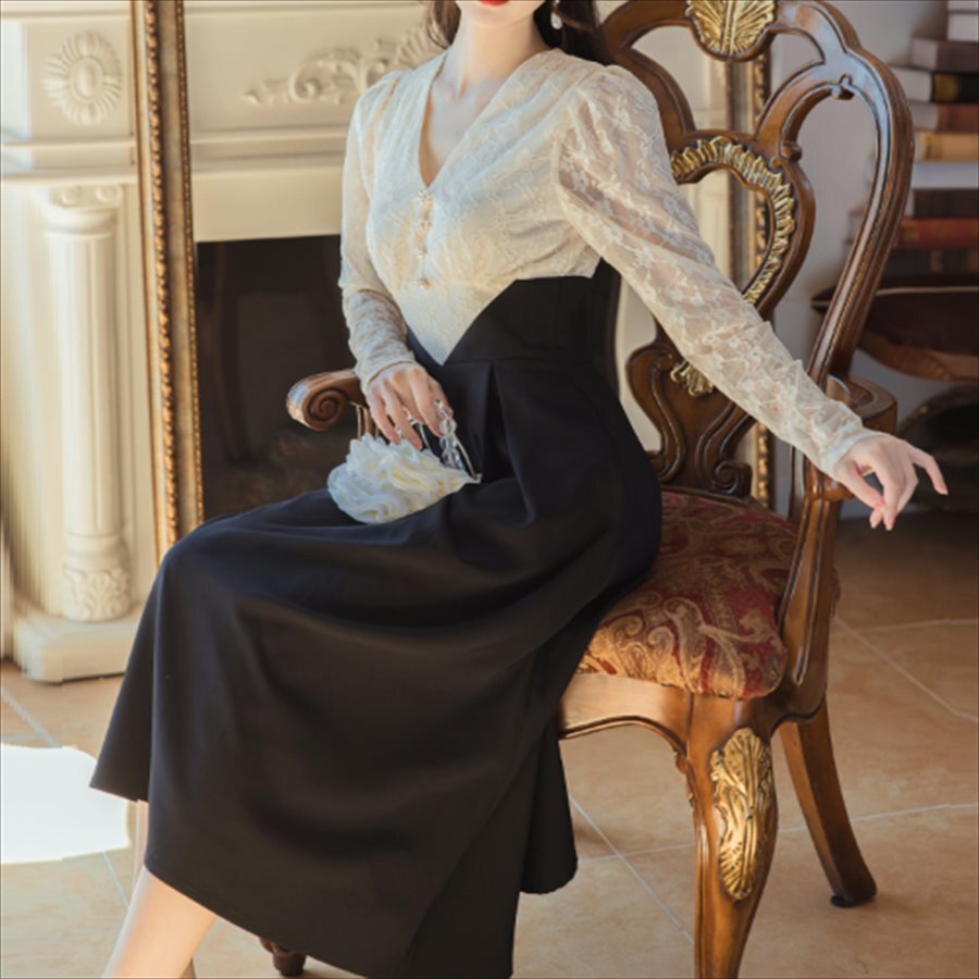 Qoo10] ロングドレス ドレス dress 衣装