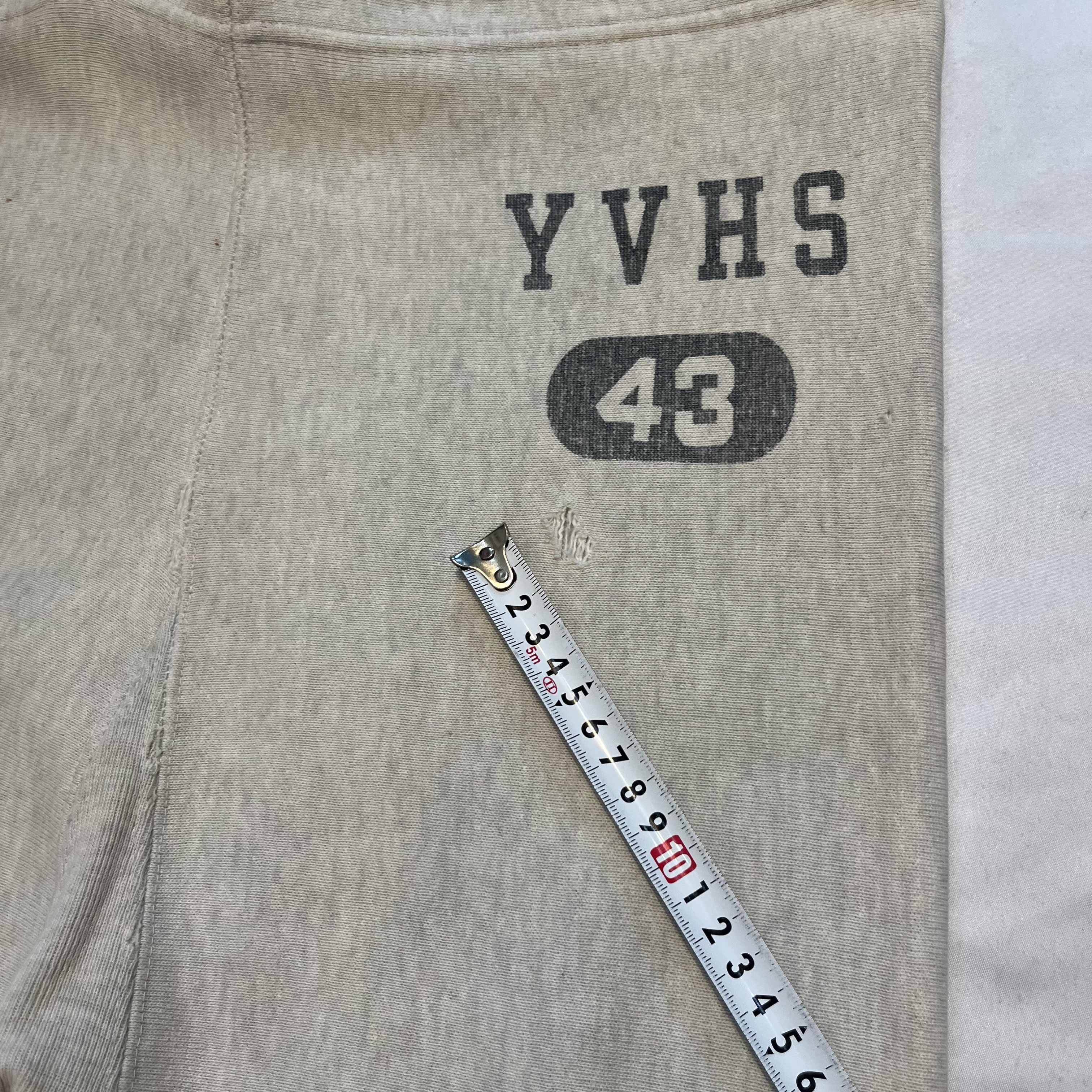 70’s Champion Sweat Pants “単色タグ" “BORO” の画像 13