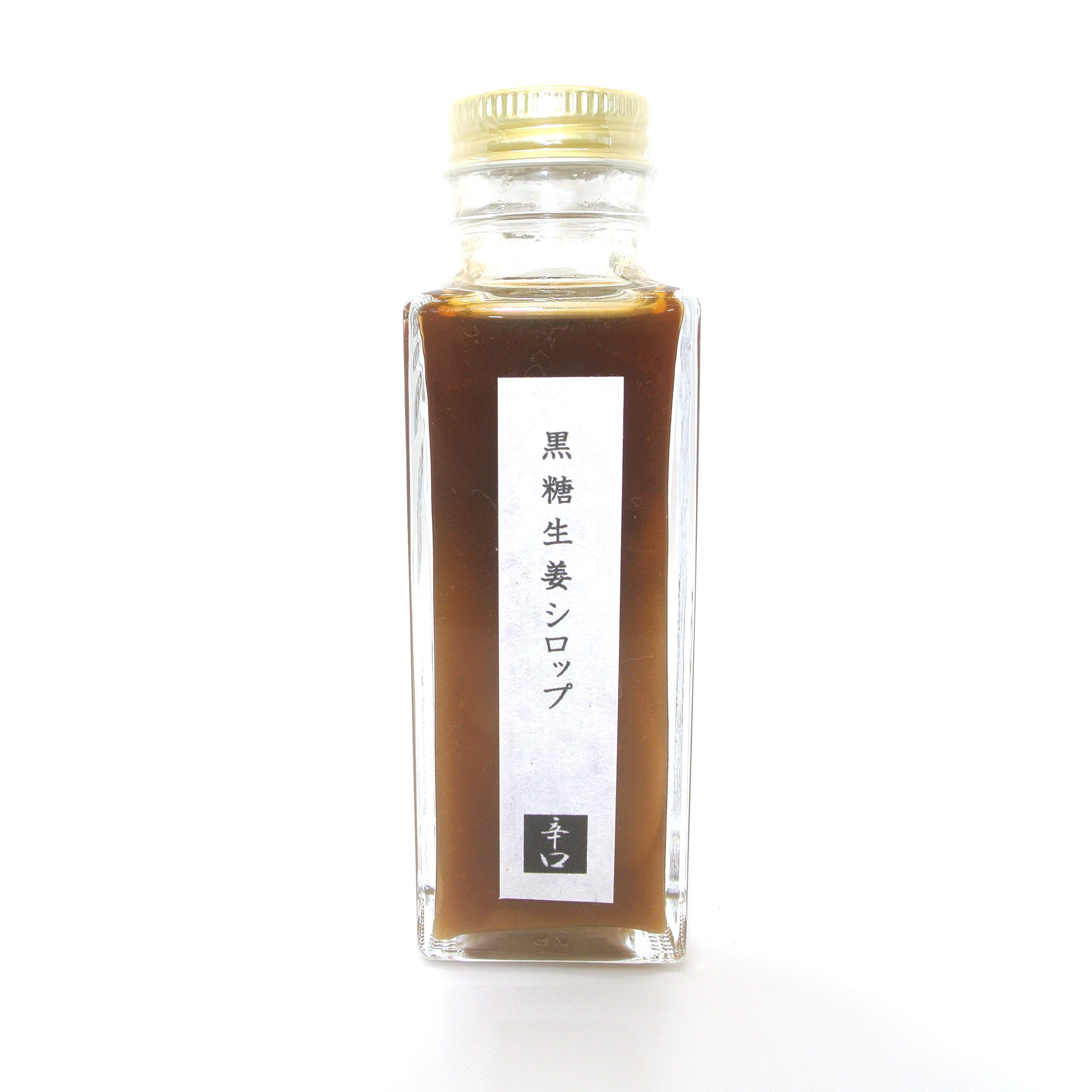 沖縄黒糖生姜シロップ 辛口 100ml ビン Food
