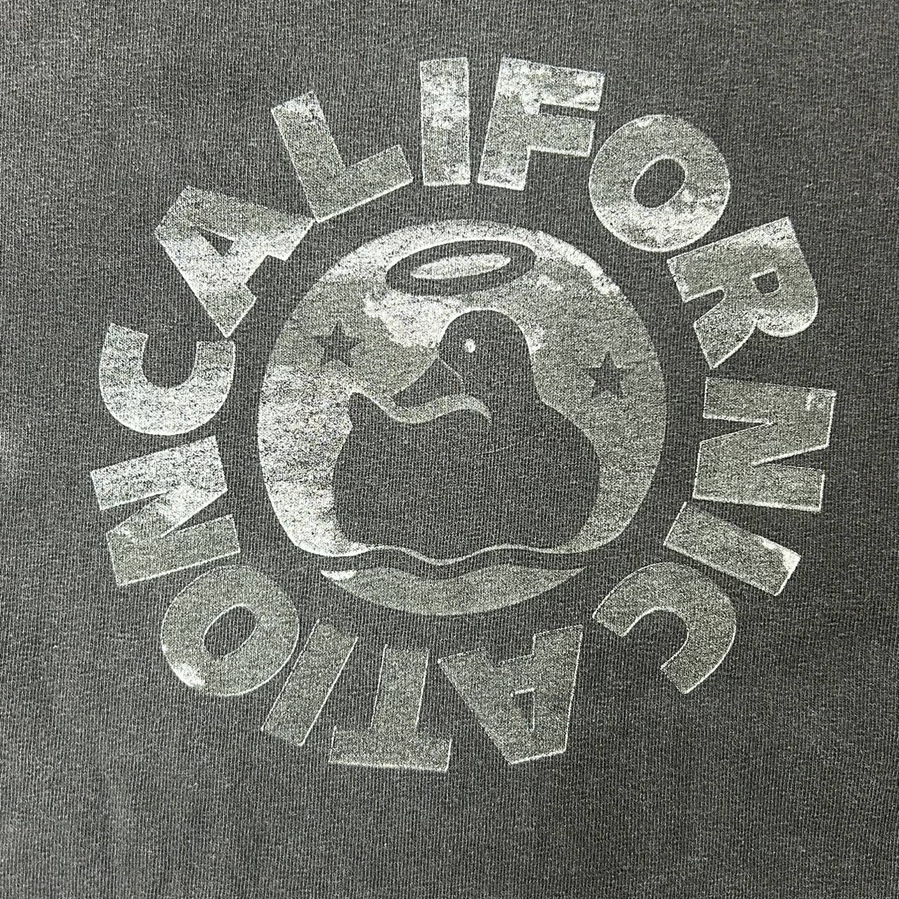 Red Hot Chili Peppers “Californication” Monochrome Band T-Shirt GILDAN L の画像 6