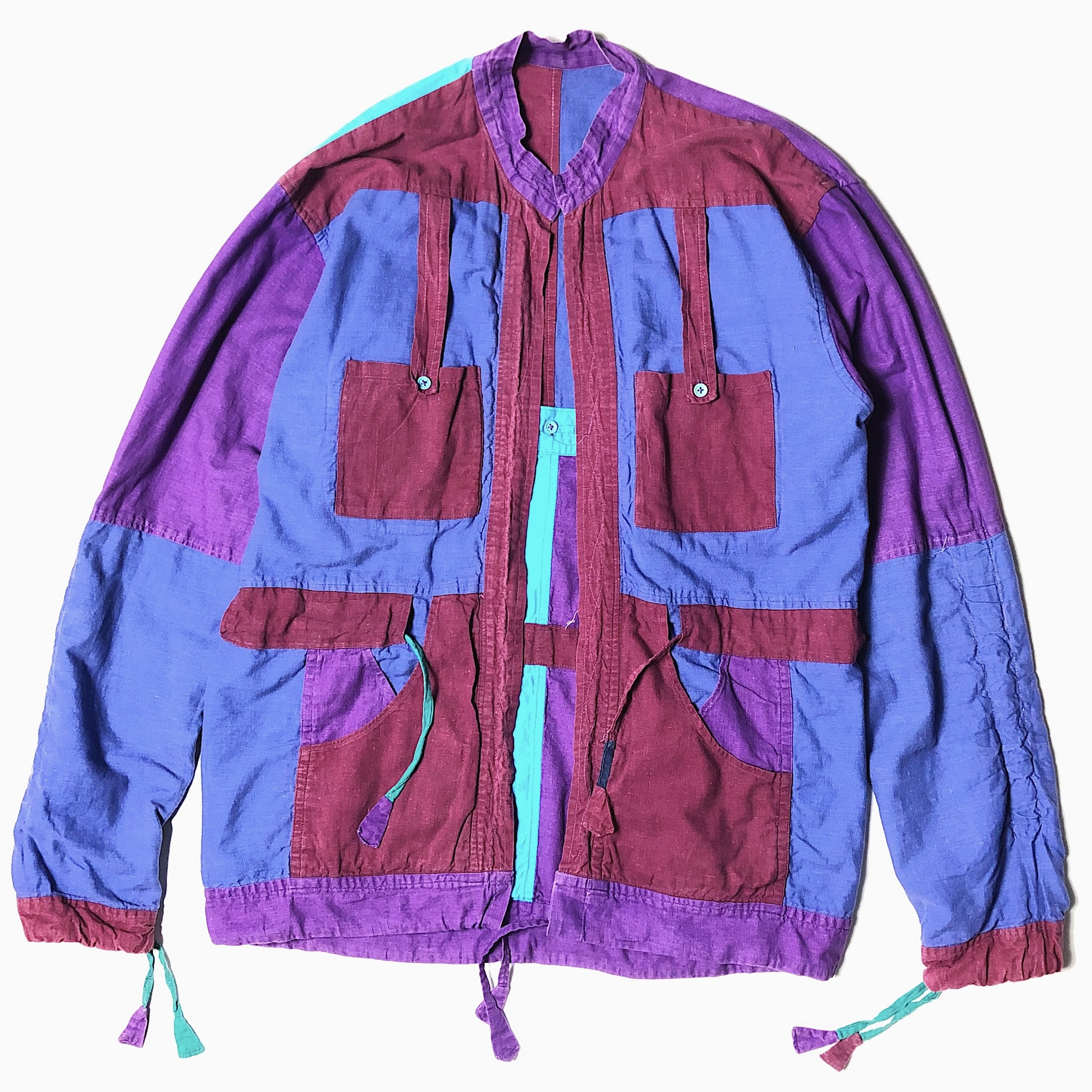 Vintage 80〜90's Crazy Pattern Reversible Jacket の画像 3