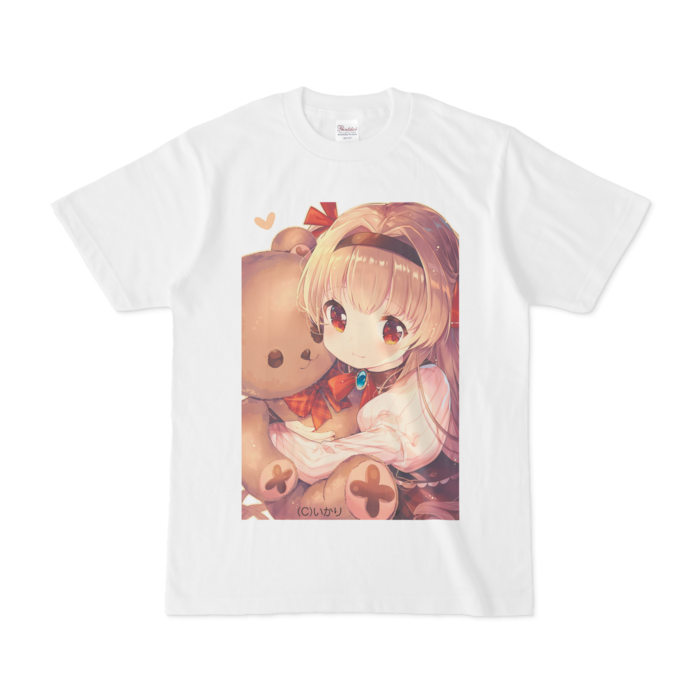 オリジナルtシャツ 恋するテディベア いかり M S Marche オリジナルtシャツ 恋するテディベア いかり M S Marche
