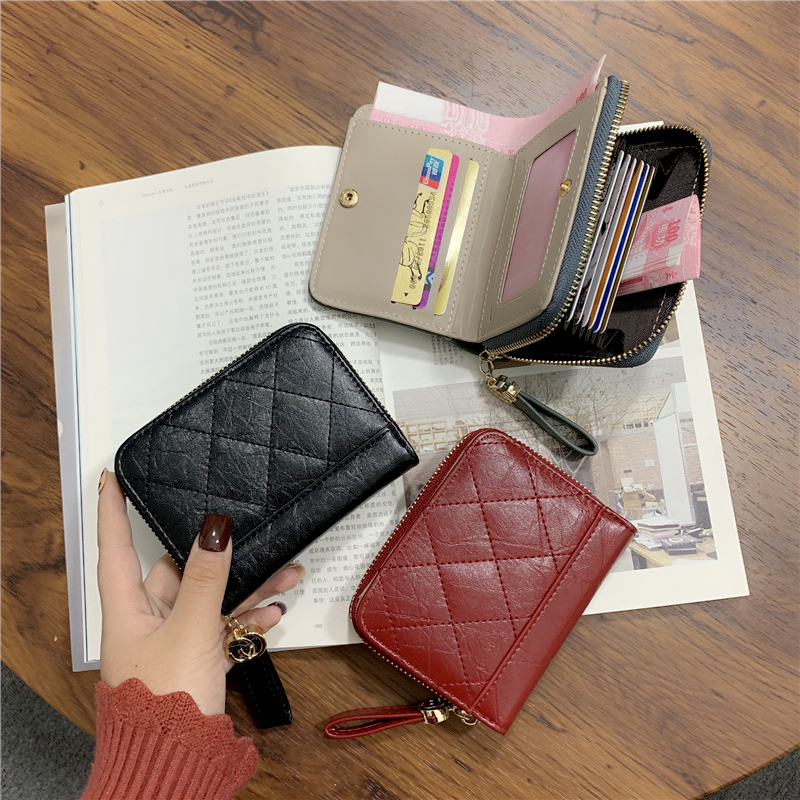 7色 ミニ財布 カードケース レディース スリム 大容量 じゃばら 大人可愛い シンプル きれいめ 無地 レザー カード入れ 財布 レディース 二つ折り 小さめ コンパクト シンプル 無地 サイフ チャーム 誕生日 プレゼント 母の日 友達 お祝い 財布 小さい 収納力 高級感