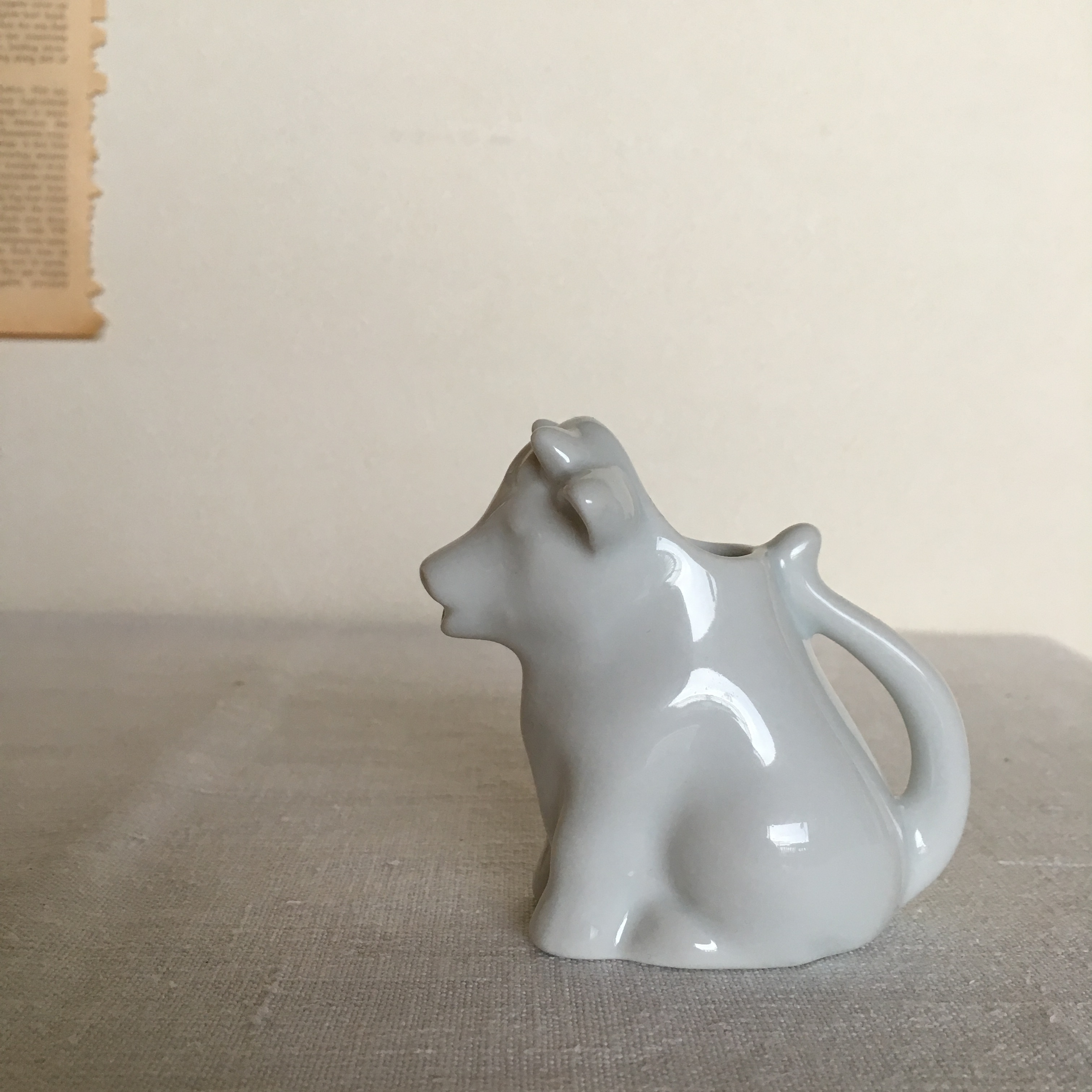 小さな牛のミルクピッチャー わたげ舎