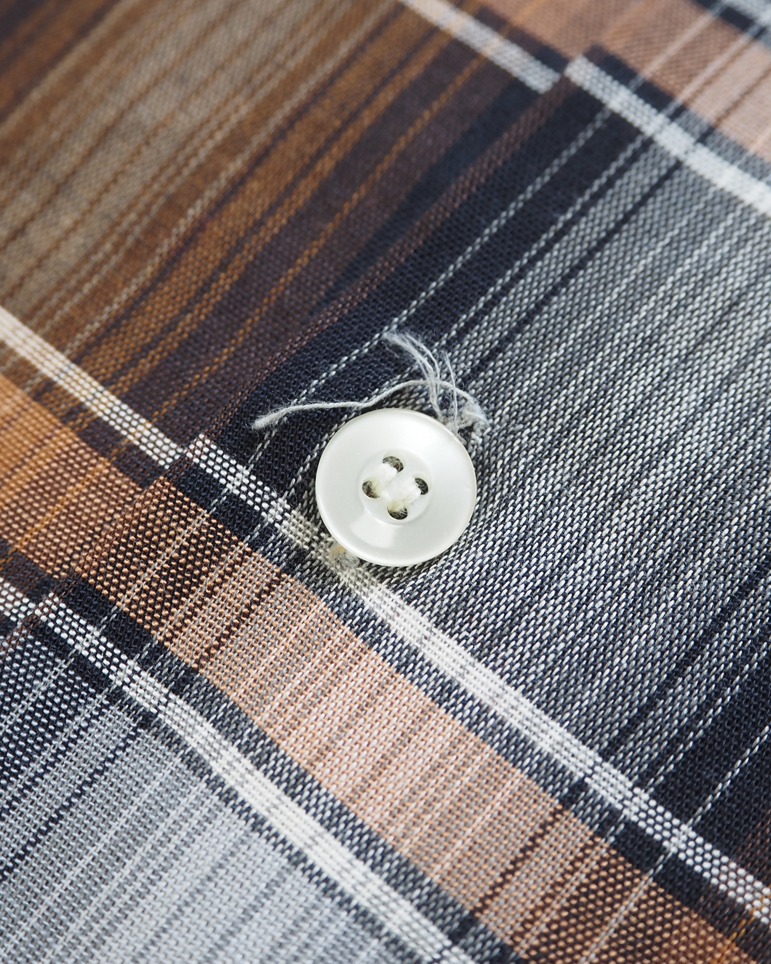 60’s オンブレコットンシャツ Lサイズ の画像 11