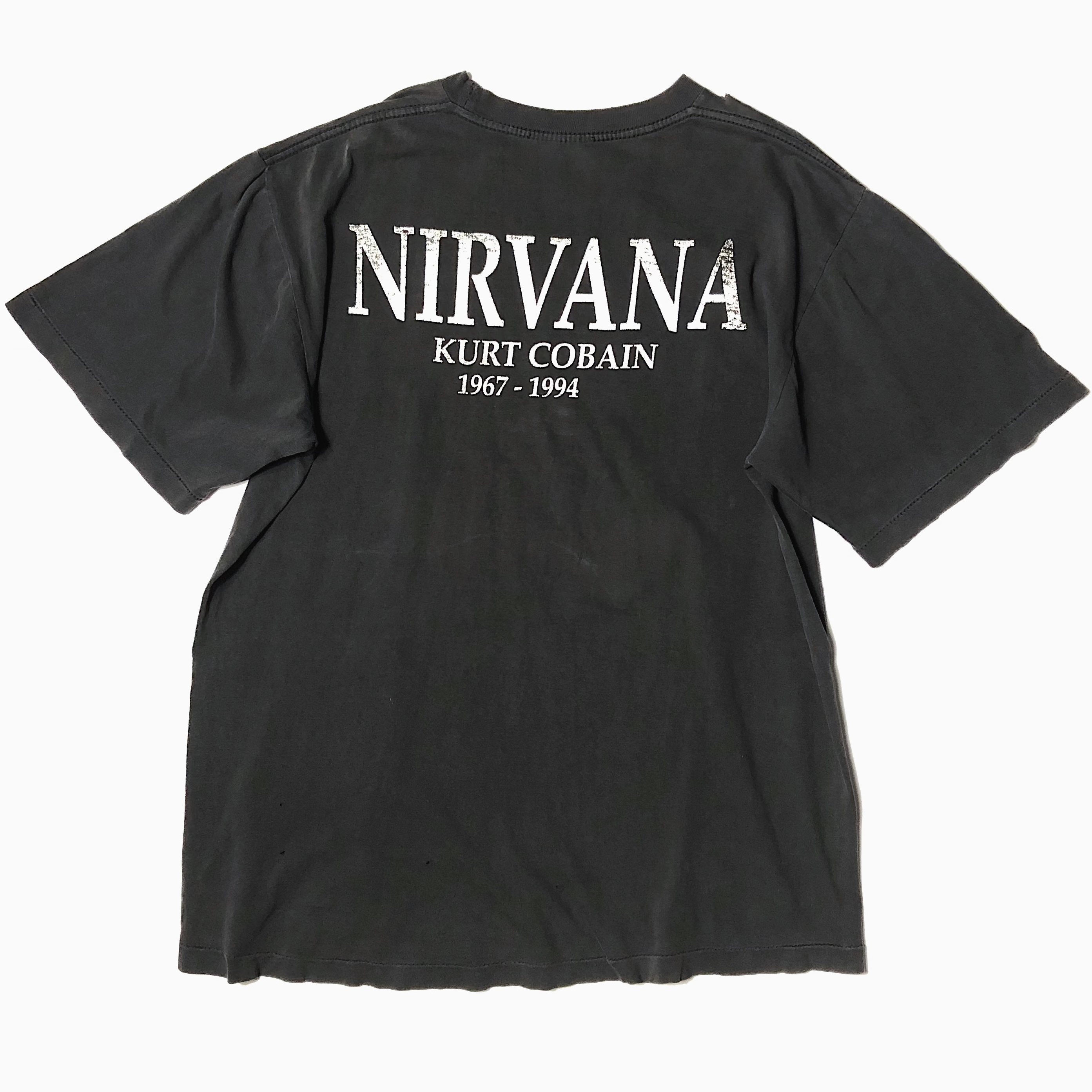 Vintage 90's "Nirvana Kurt Cobain" Grunge T-shirt の画像 2
