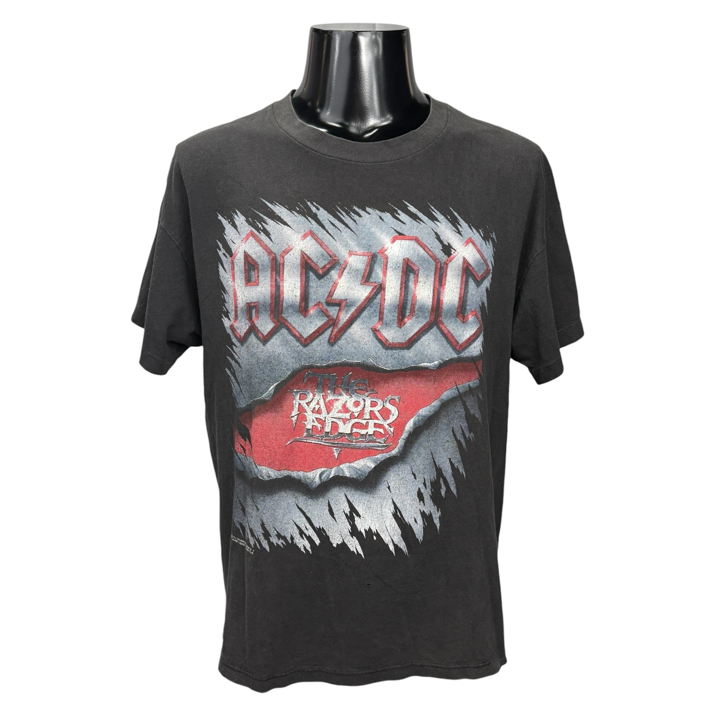 【AC/DC】エーシー・ディーシー “THE RAZORS EDGE” 90’s Vintage ツアーTシャツ