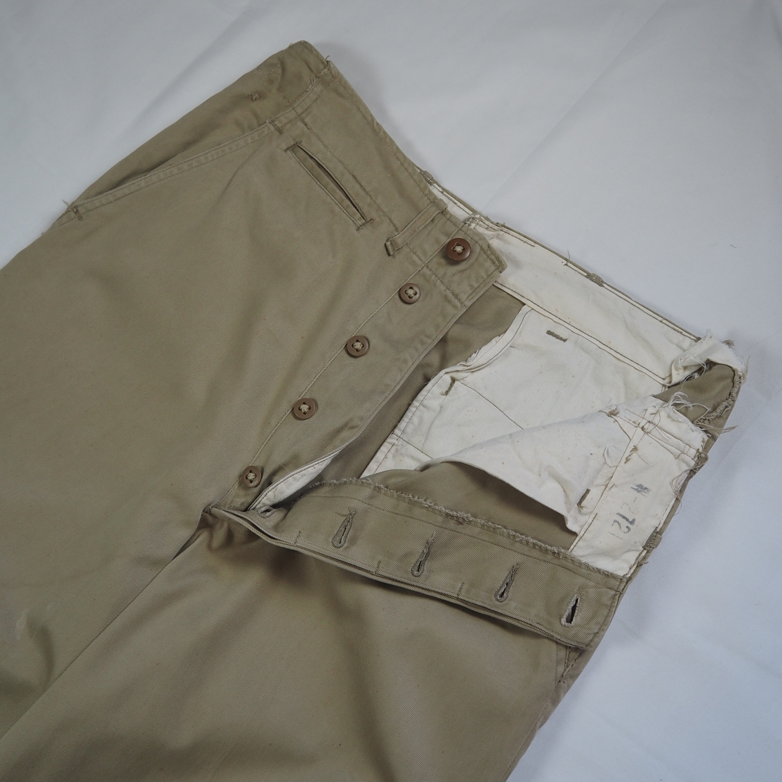 【9/23 20:00入荷】50's U.S. ARMY チノパンツ の画像 6