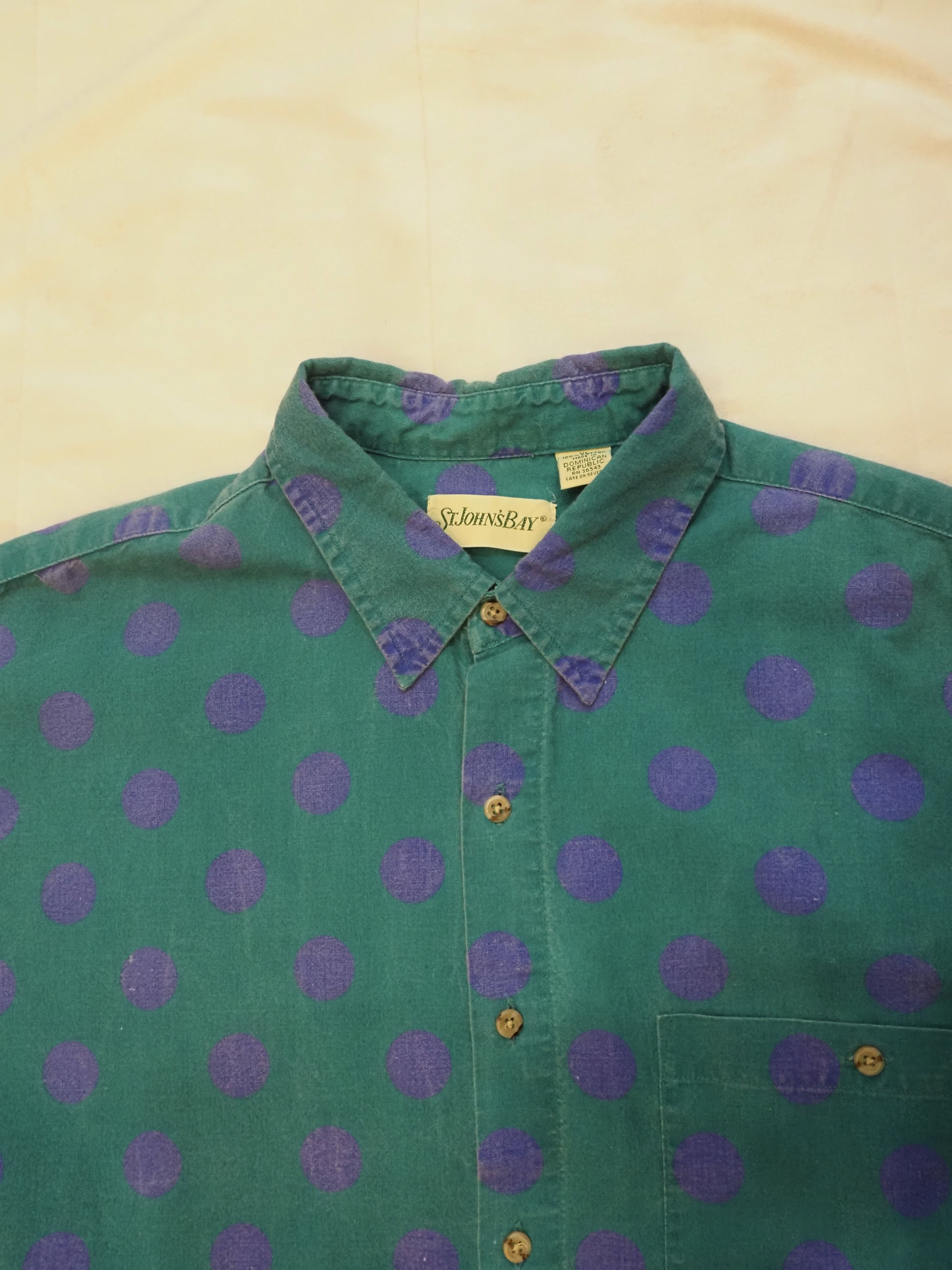 90’s St John’s Bay Short Sleeve Shirt の画像 8
