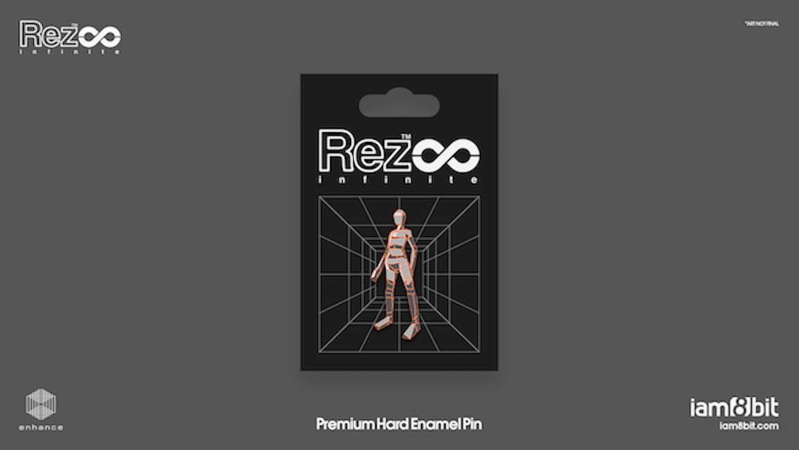 【Rez Infinite】ピンバッジ(Level 03 Player Form) - 画像2