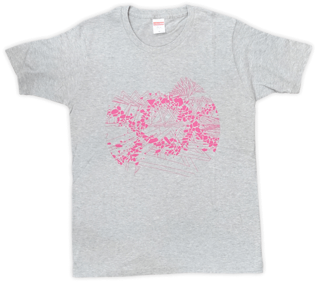 DUB SQUAD - MIRAGE Tシャツ(グレー) - 画像1