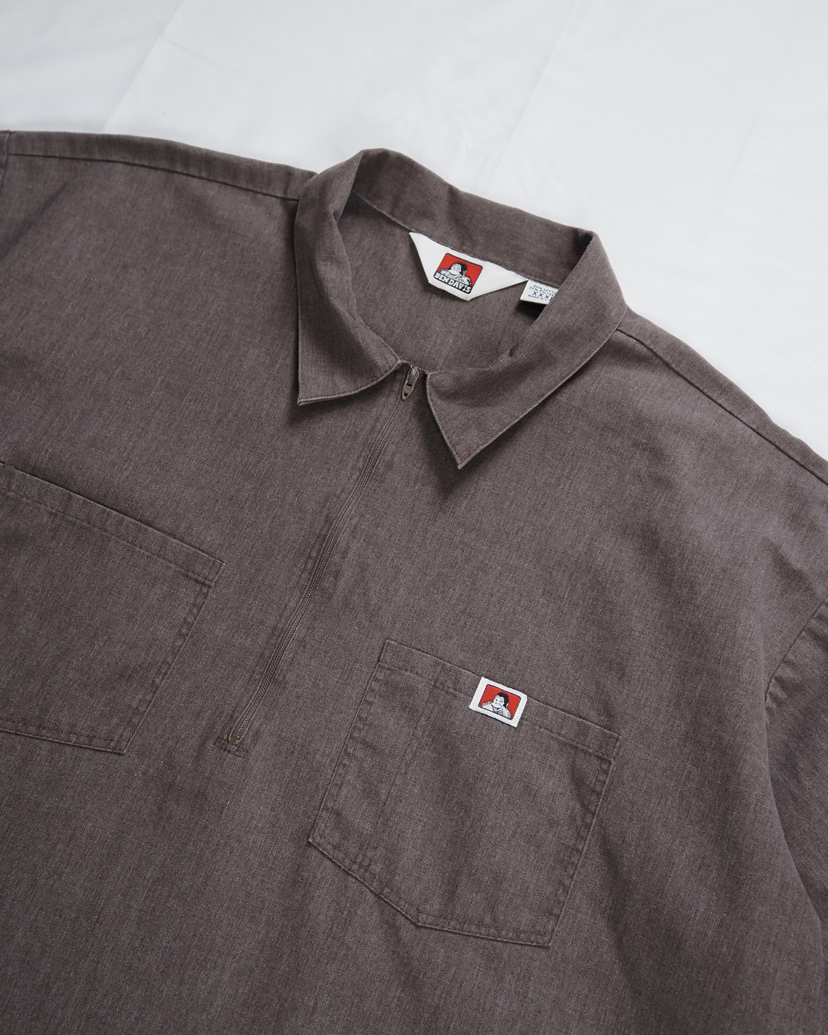 【5/6(水) 20:00入荷】90’s Ben Davis ワークシャツ XXXL アメリカ製 の画像 2
