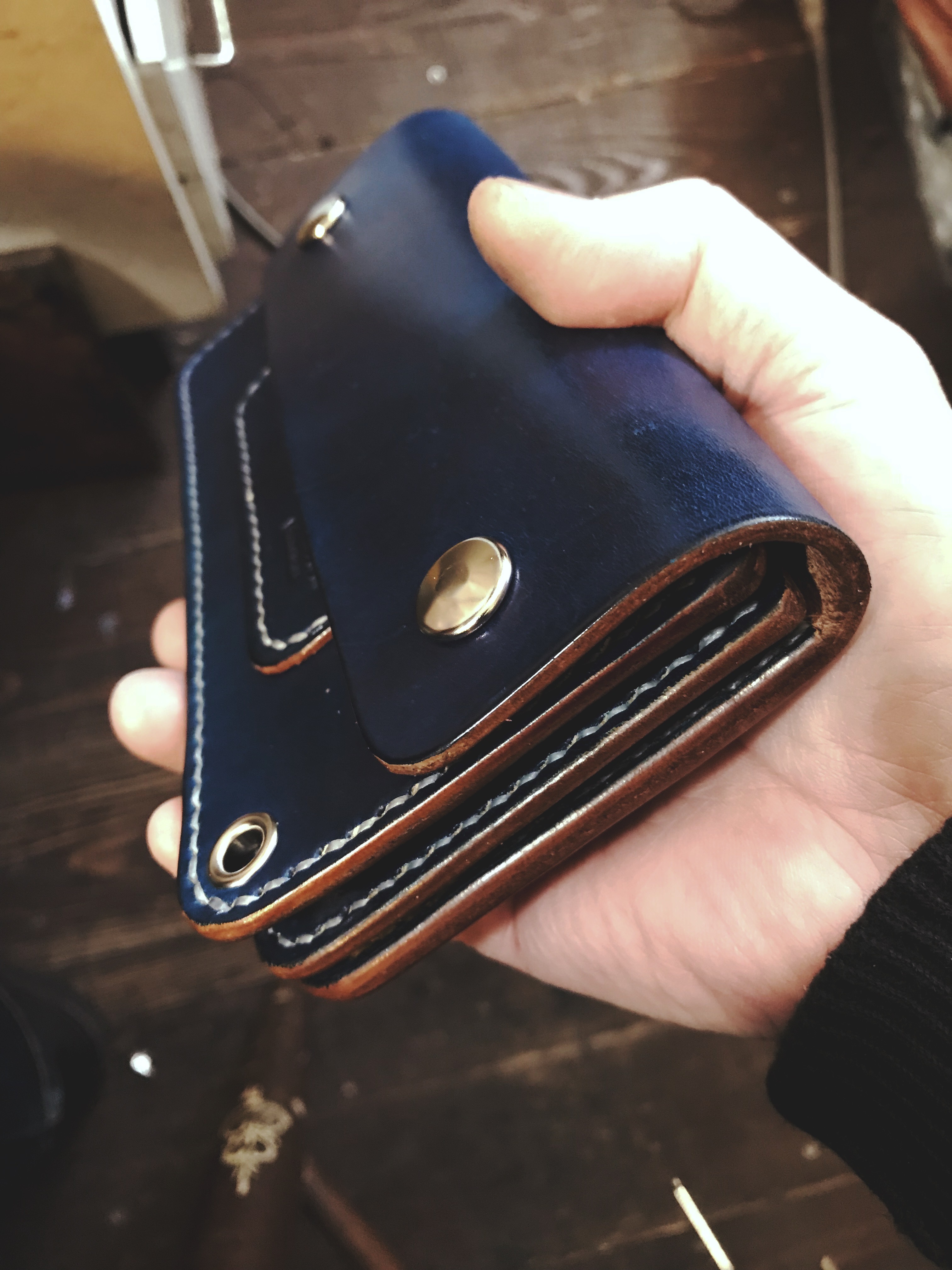 トラッカーウォレット ロイズカスタムレザーズ