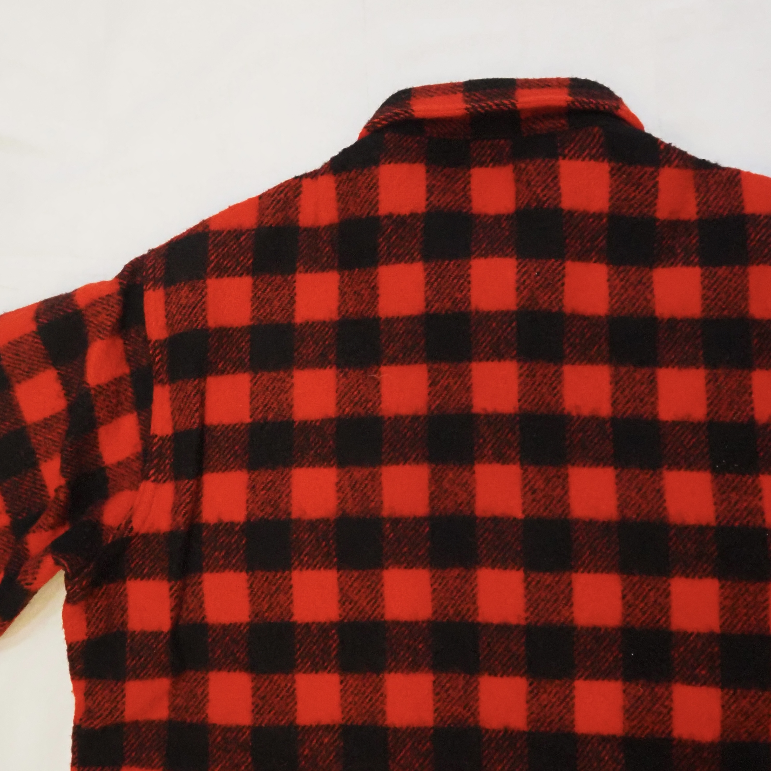 80’s Woolrich ウールシャツ バッファローチェック Lサイズ の画像 11