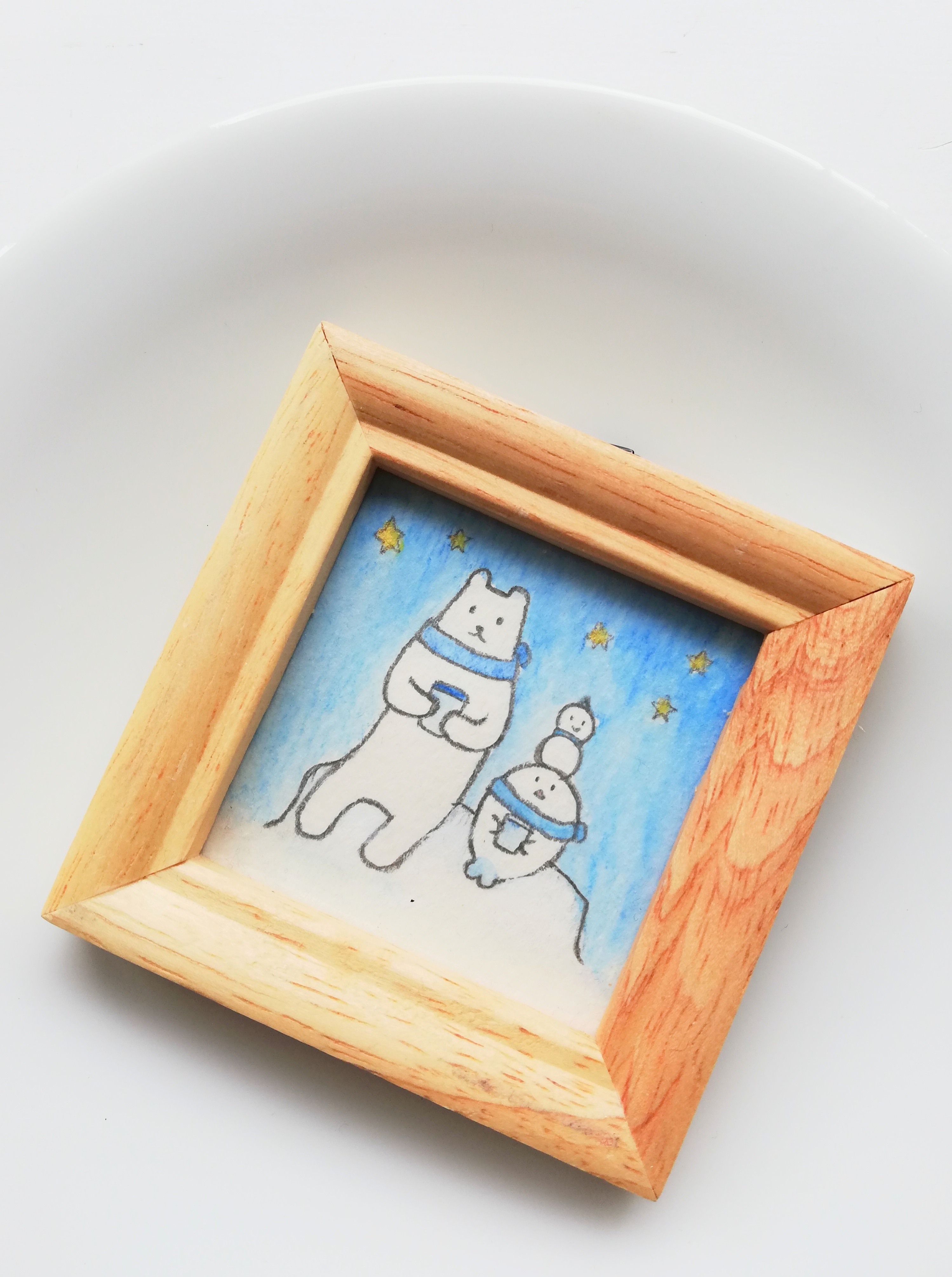 ひこうあざらしとしろくまさんミニ原画 1 3 Hakococo ひこうあざらしとしろくまさんミニ原画 1 3 Hakococo