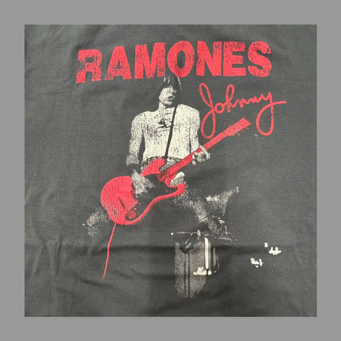 RAMONES ラモーンズ Tシャツ XL ブラック バンドT ロック 古着 の画像 4