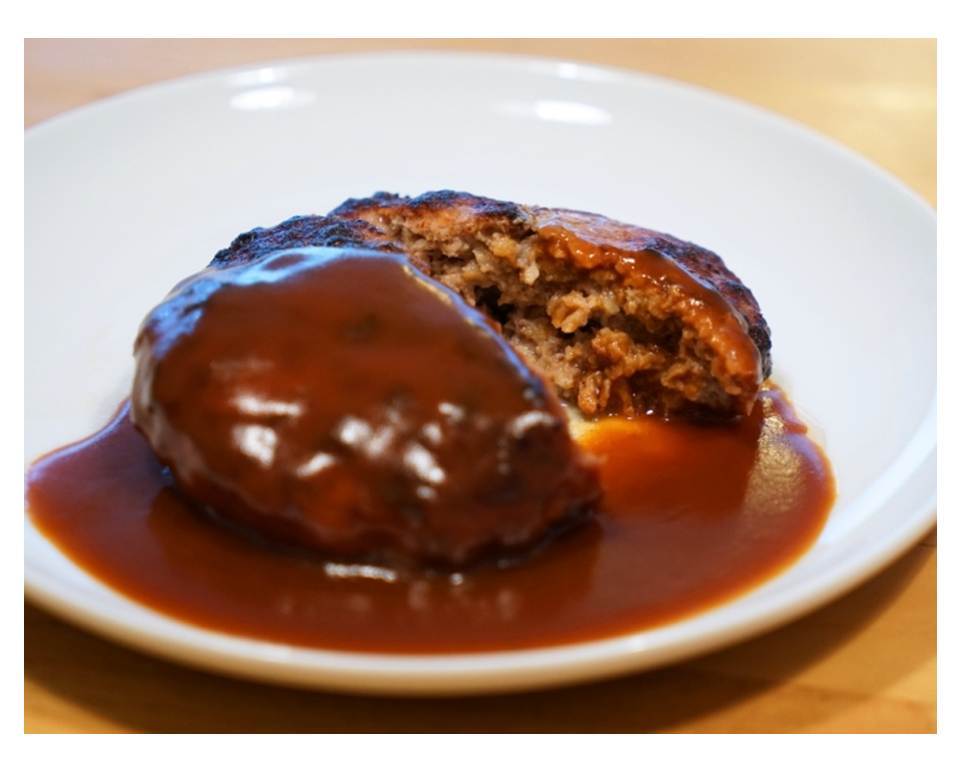 冷凍ハンバーグステーキ(ソース付)(150g) - 画像1