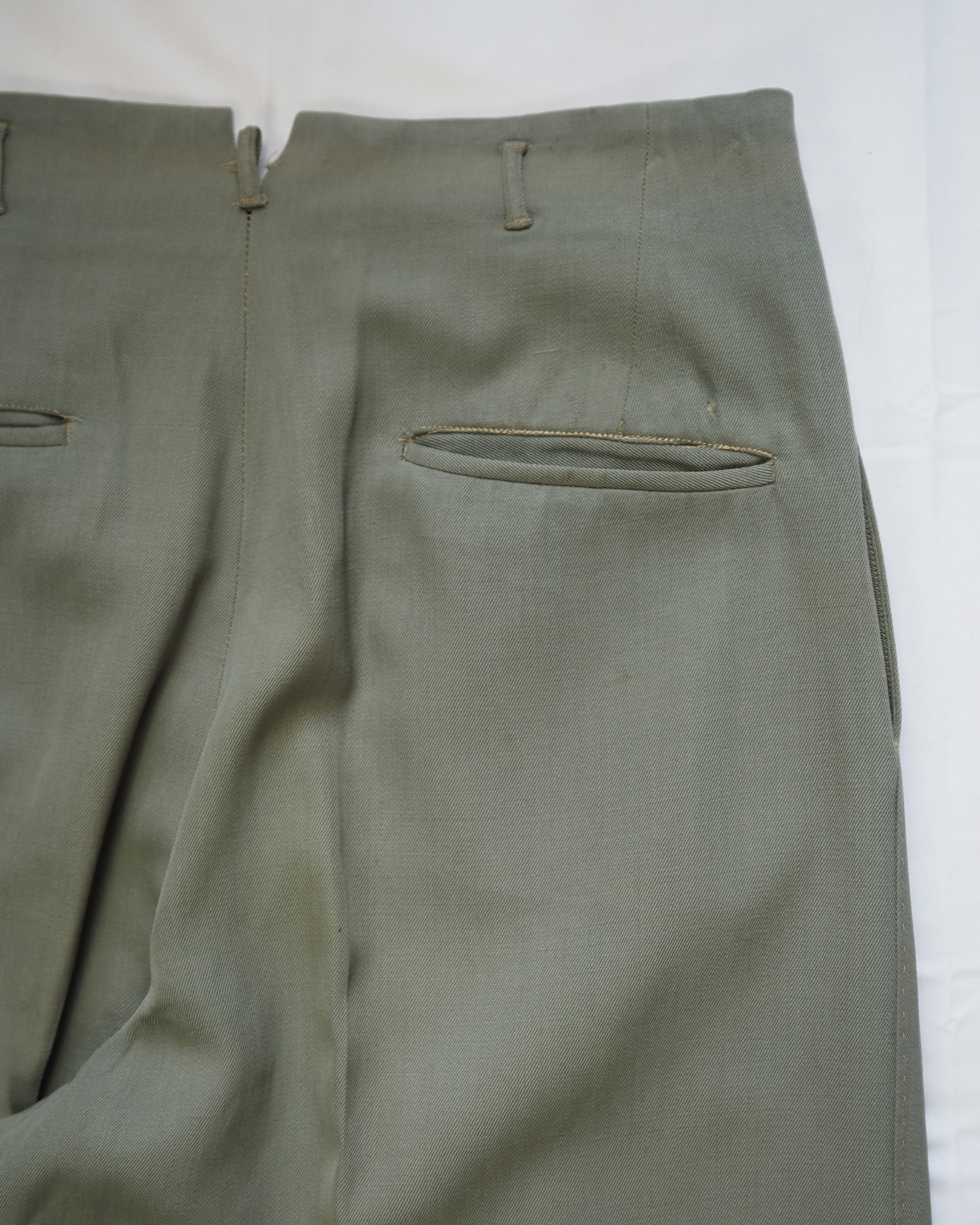 【VCM入荷】50’s ウールスラックス ライトグリーン の画像 16