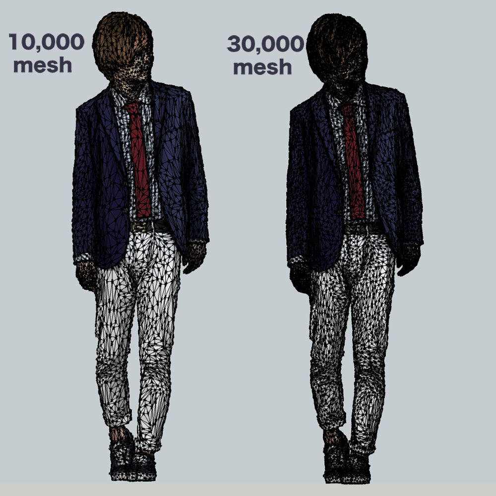SketchUp素材 3D人物モデル ( Posed ) 083_Ren - 画像3