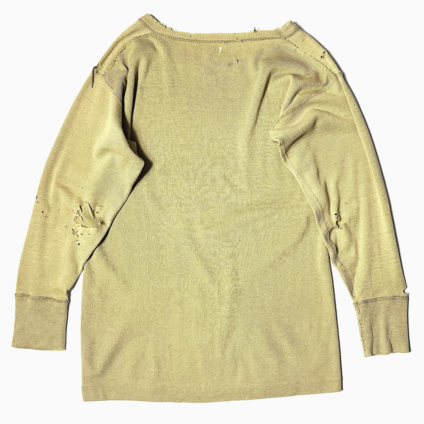 Vintage 50's Grunge Thermal Shirt の画像 2