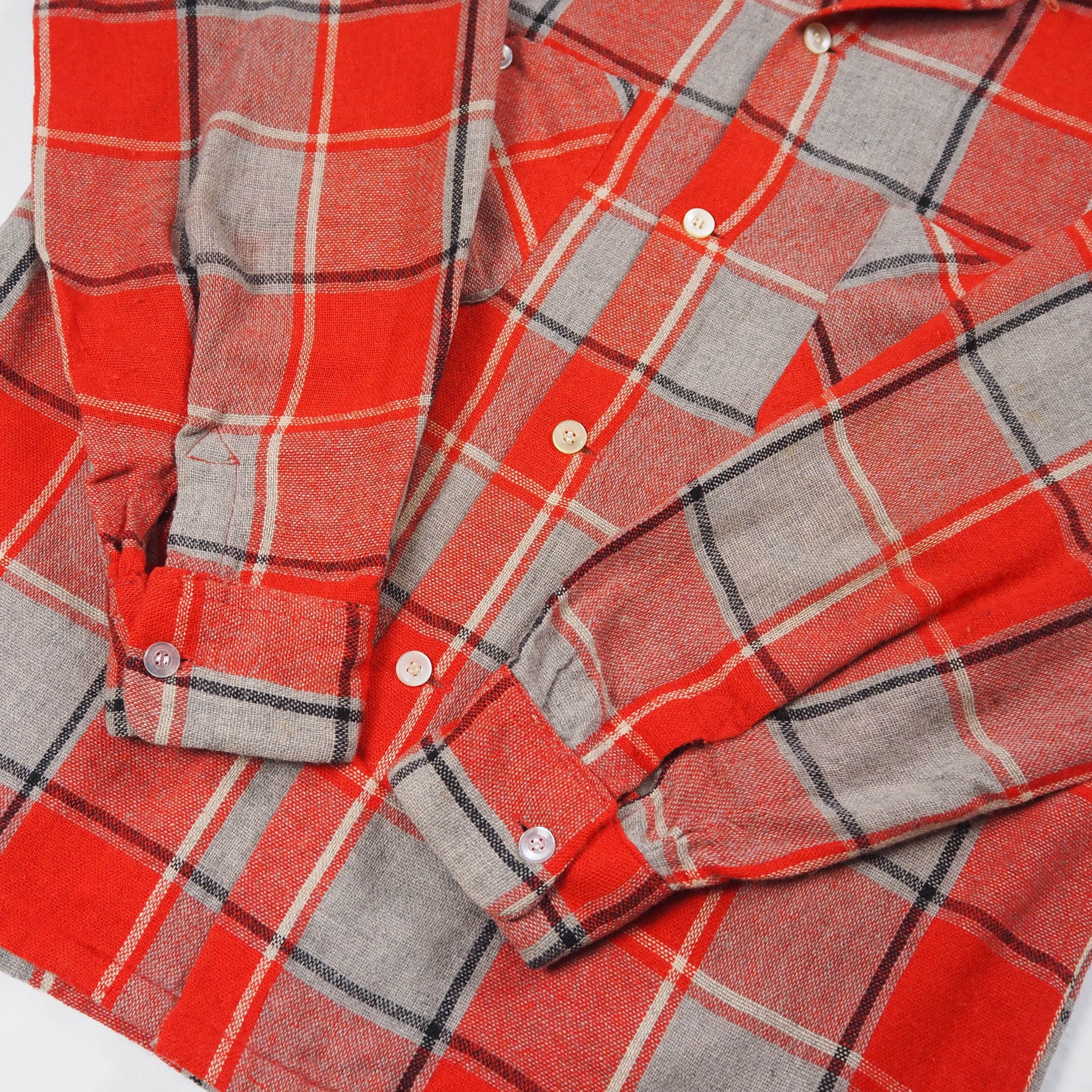 【9/23 20:00入荷】50's Towncraft ウールシャツ Sサイズ の画像 10