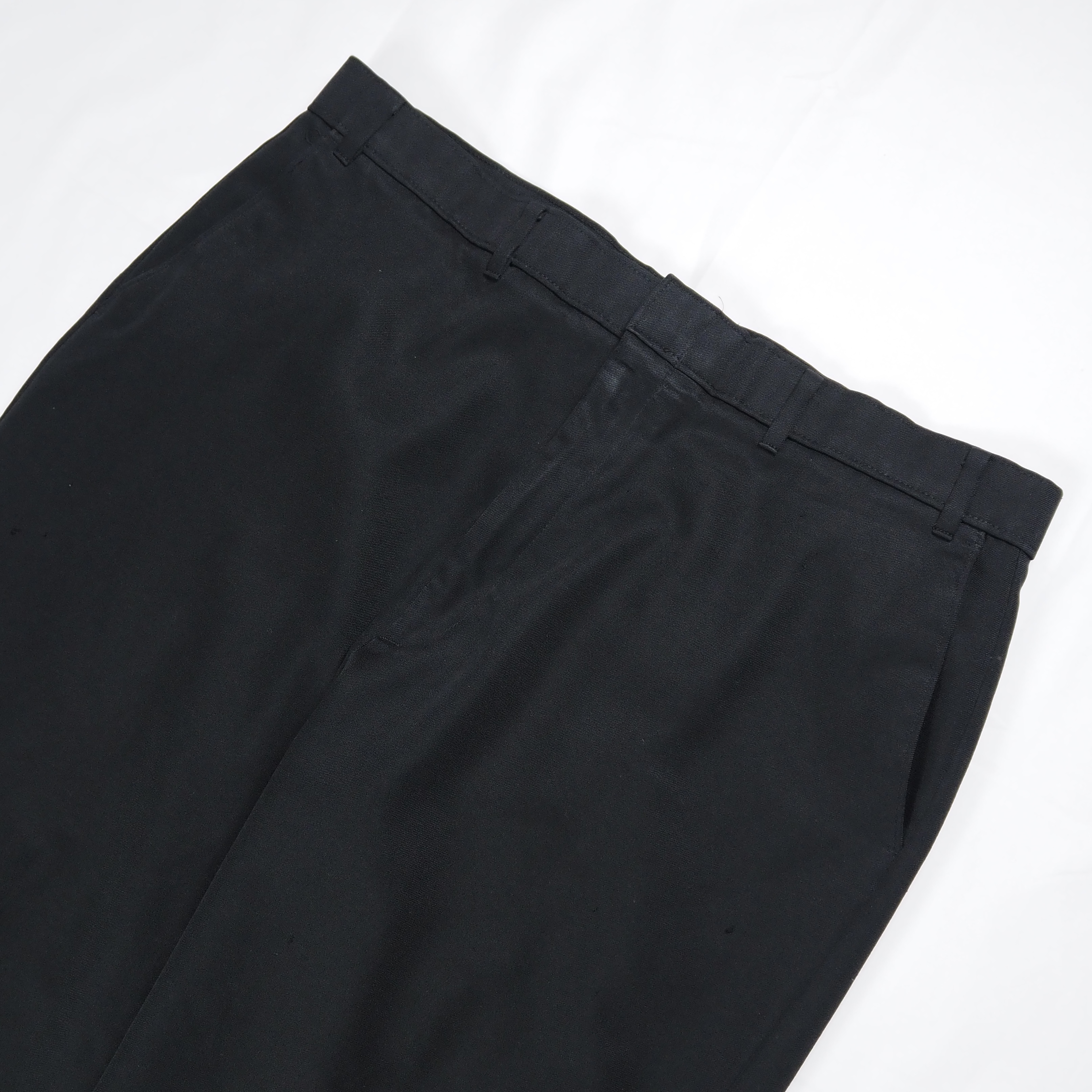 90’s Levi’s アクションスラックス ブラック 37×30 の画像 3