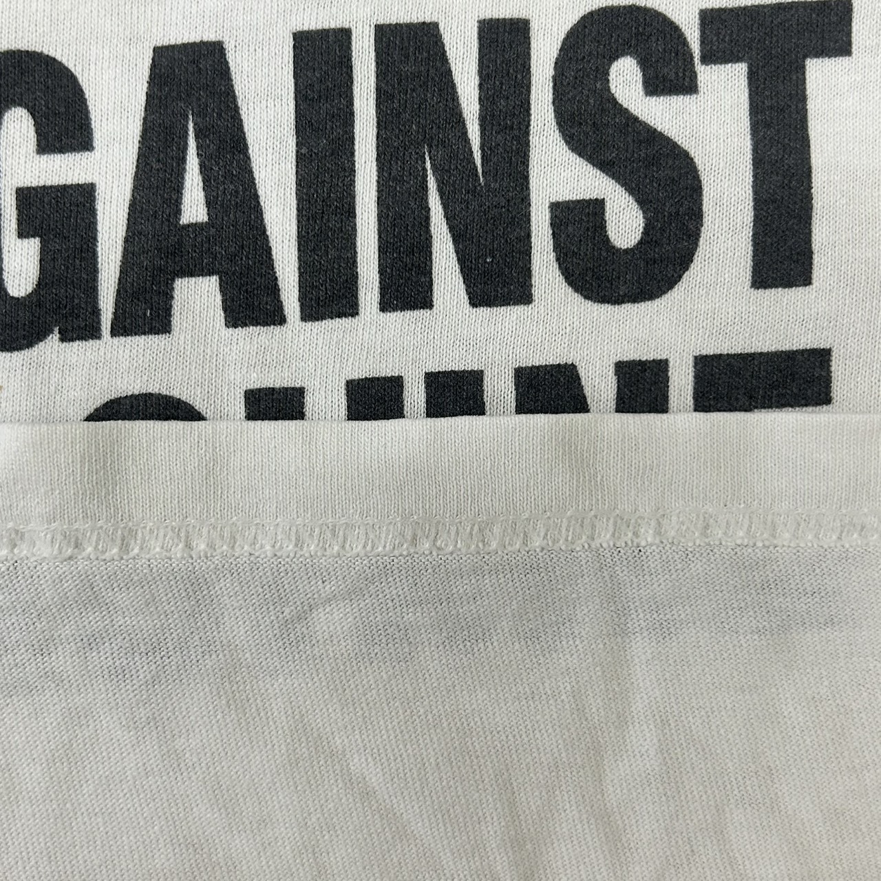 90s Rage Against The Machine RATM フォトプリント Tシャツ ホワイト バンドT Fits L の画像 10