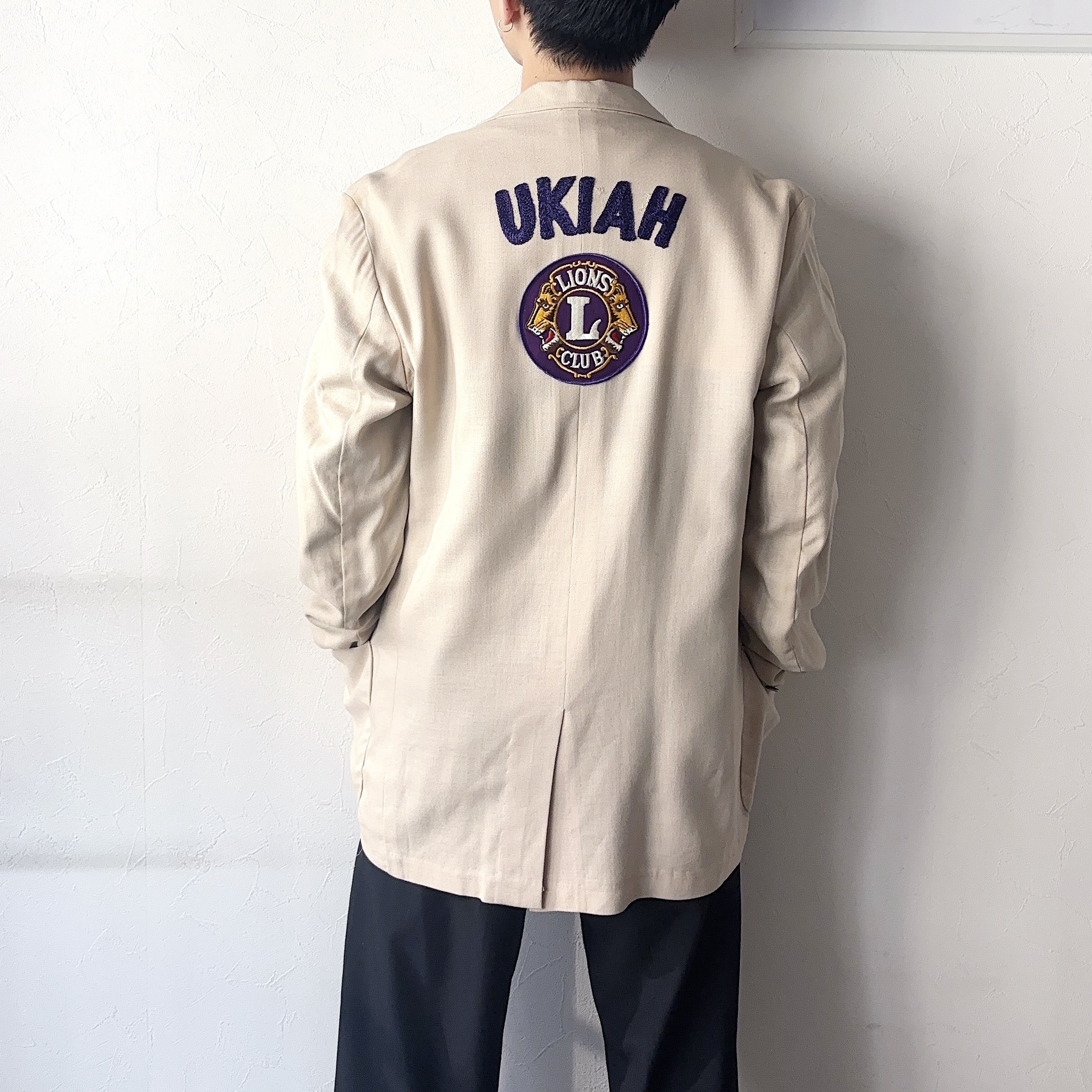 Vintage 60's【ARTEX】"LIONS CLUB" Tailored Jacket の画像 4