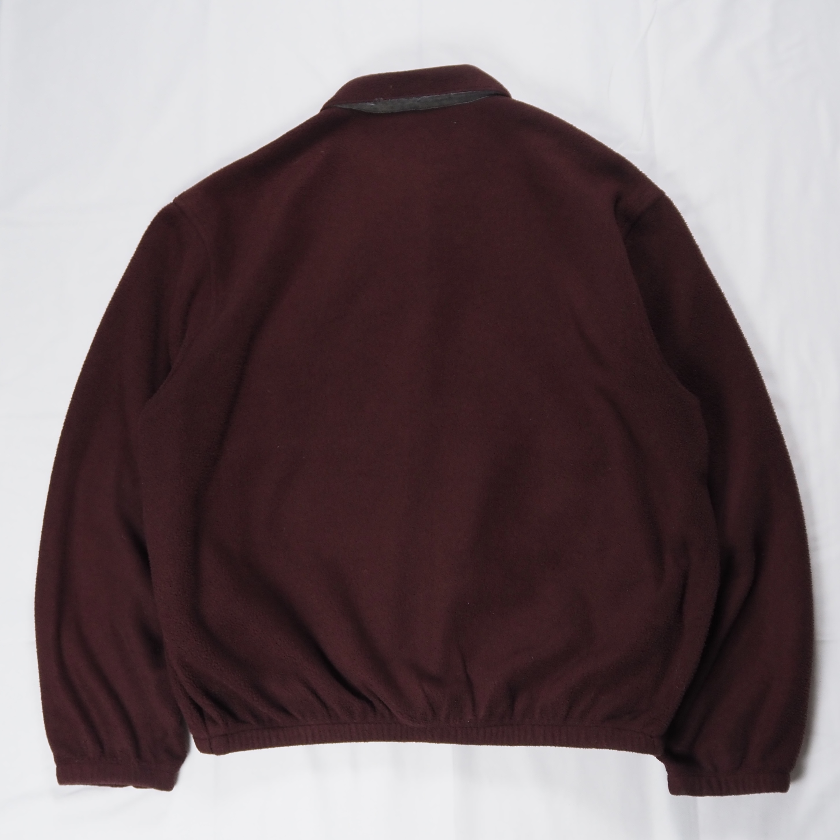 90’s Ralph Lauren フリーススイングトップ ワインレッド の画像 14