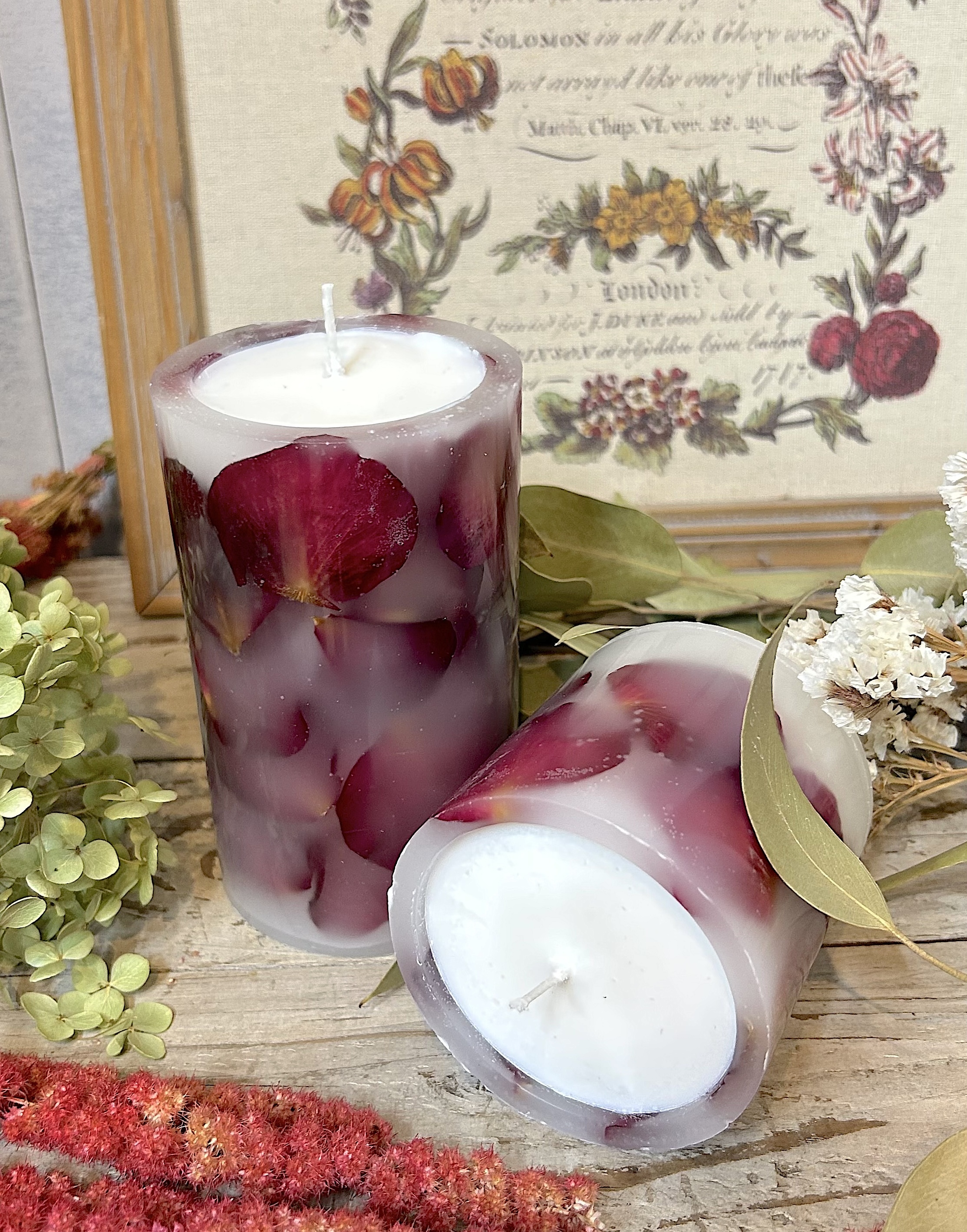 ウェディングロウソク立てピンク12個セット ウェディングロウソク立てピンク12個セット フロストガラス