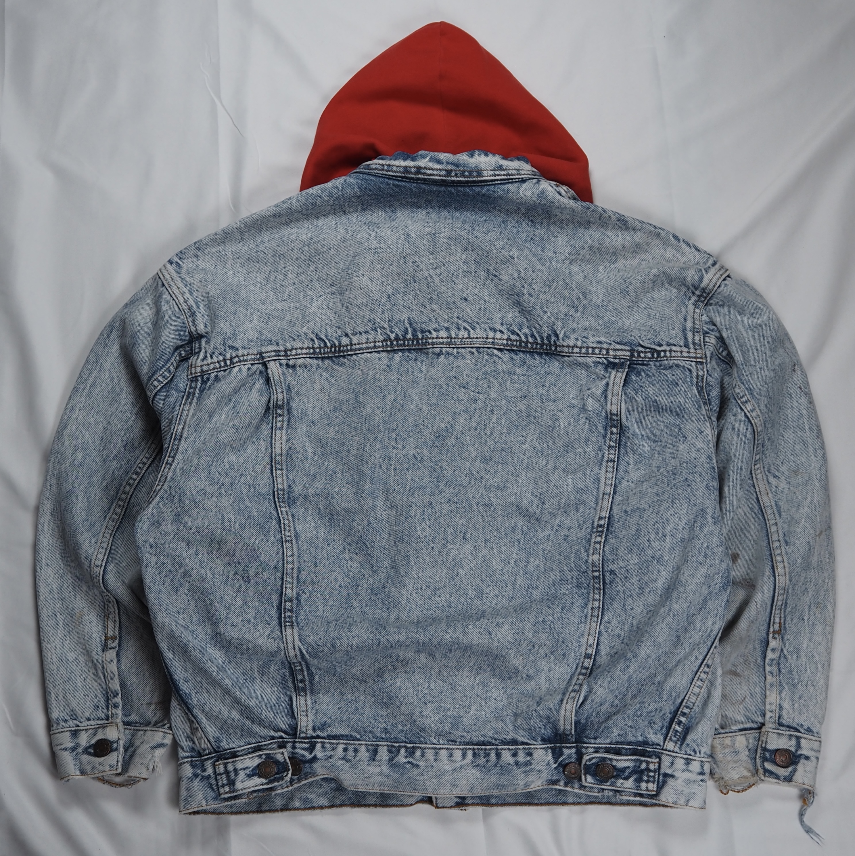 【珍リーバイス】80’s Levi’s Denim Hoodie Jacket の画像 12