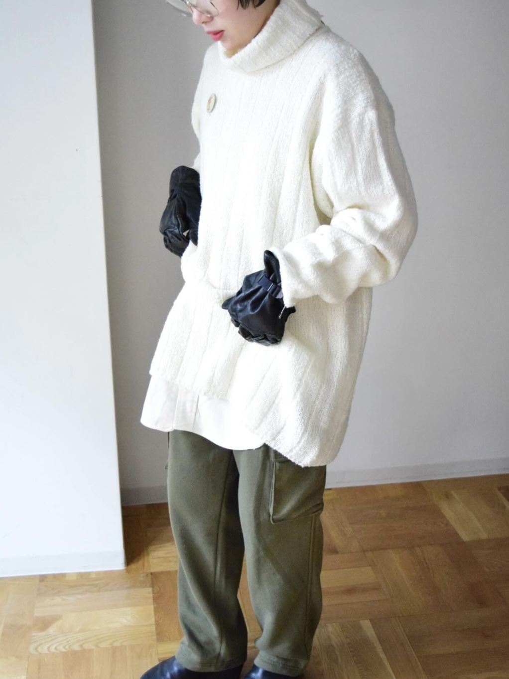 Highneck sweater の画像 3