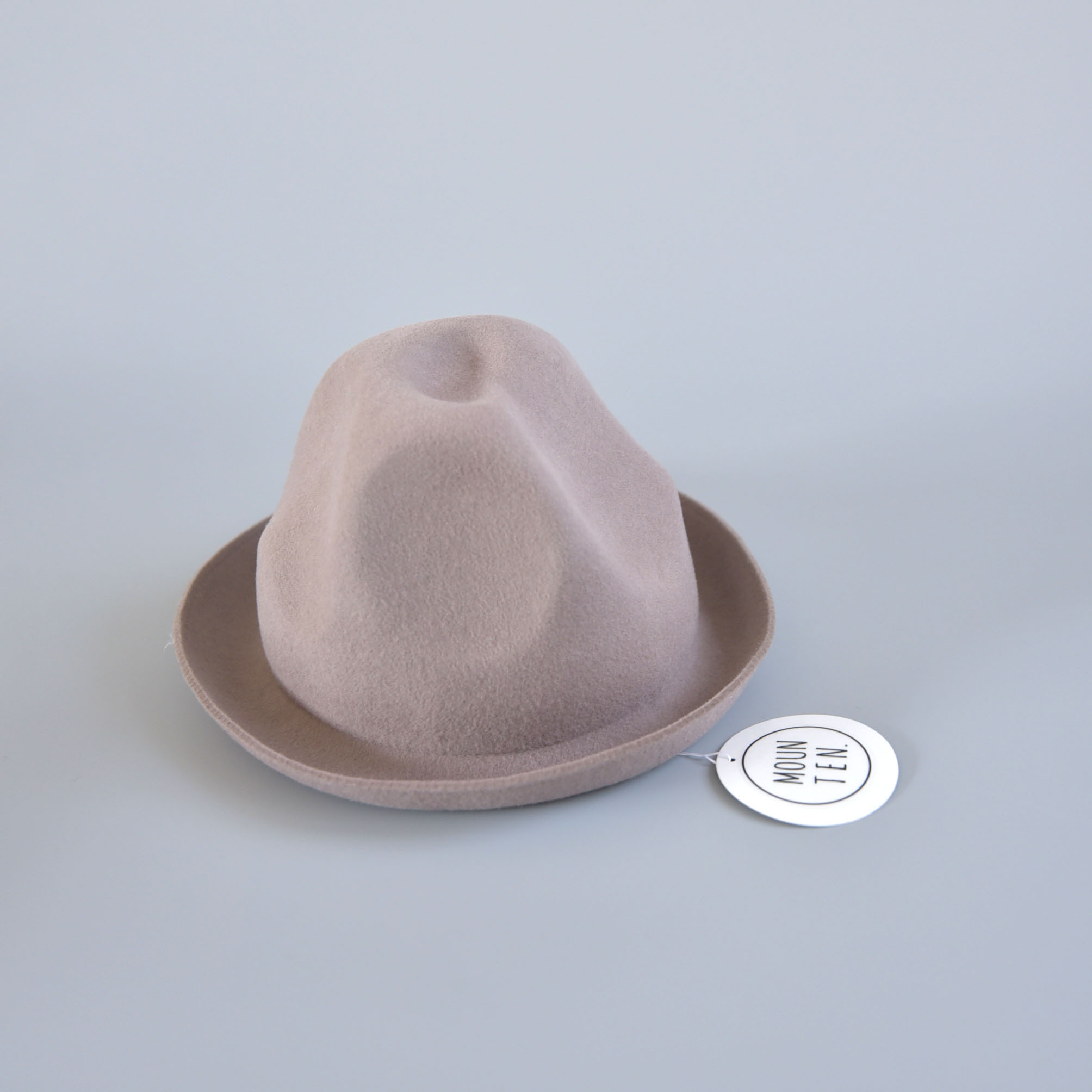 Moun Ten マウンテン Mountain Hat Charcoal Greige S 50 54cm M 54 58cm Crecer クレセール Moun Ten マウンテン Mountain Hat Charcoal Greige S 50 54cm M 54 58cm Crecer クレセール