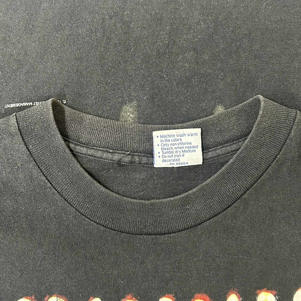 NINE INCH NAILS ナインインチネイルズ The Downward Spiral バンドT ALL SPORTボディ ブラック ヴィンテージ 古着 ロックT XL の画像 6