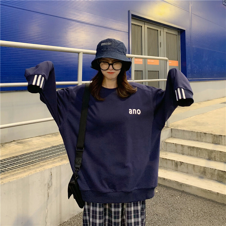 秋新作 トレーナー レディース かわいい 韓国トレーナー レディース スウェットトレーナー レディース カットソー 長袖 韓国ファッション レディース トップス セーター カジュアル プリント 文字 グレー ブルー ワンサイズ ワンポイント Viento 秋新作 トレーナー レディース かわいい 韓国トレーナー レディース スウェットトレーナー レディース カットソー 長袖 韓国ファッション レディース トップス セーター カジュアル プリント 文字 グレー ブルー ワンサイズ ワンポイント Viento