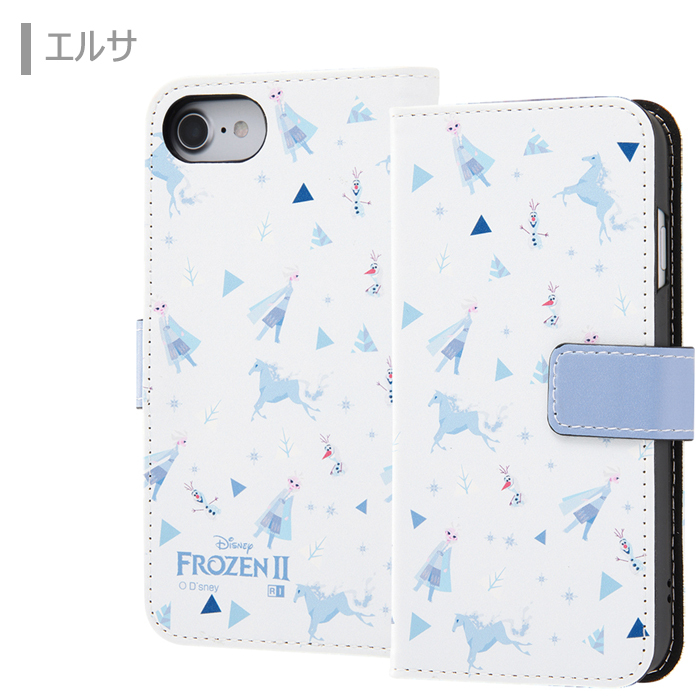 Iphone8 Iphone7 Iphone6s Iphone6 ディズニー アナと雪の女王 2 手帳型 ケース Stars