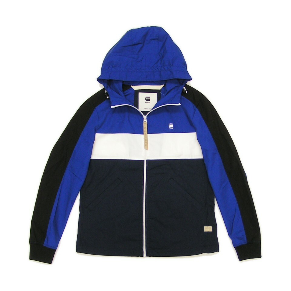 setscale color block hooded jacket