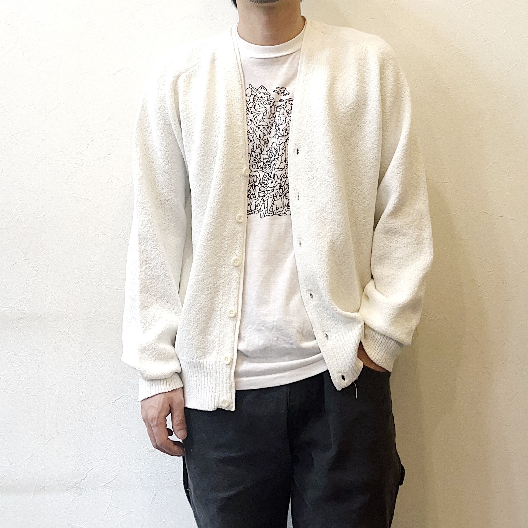 Vintage 60〜70's【Trend FASHIONS】Knit Cardigan の画像 3