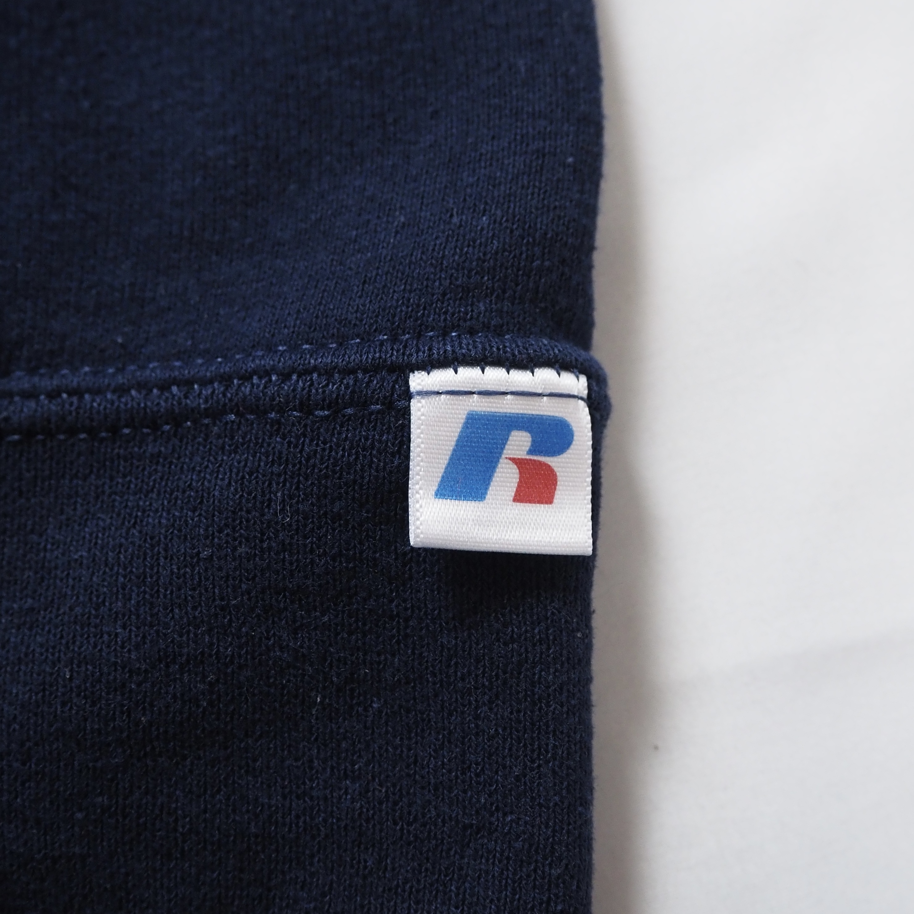 00’s Russell Athletic フーディ ネイビー の画像 9