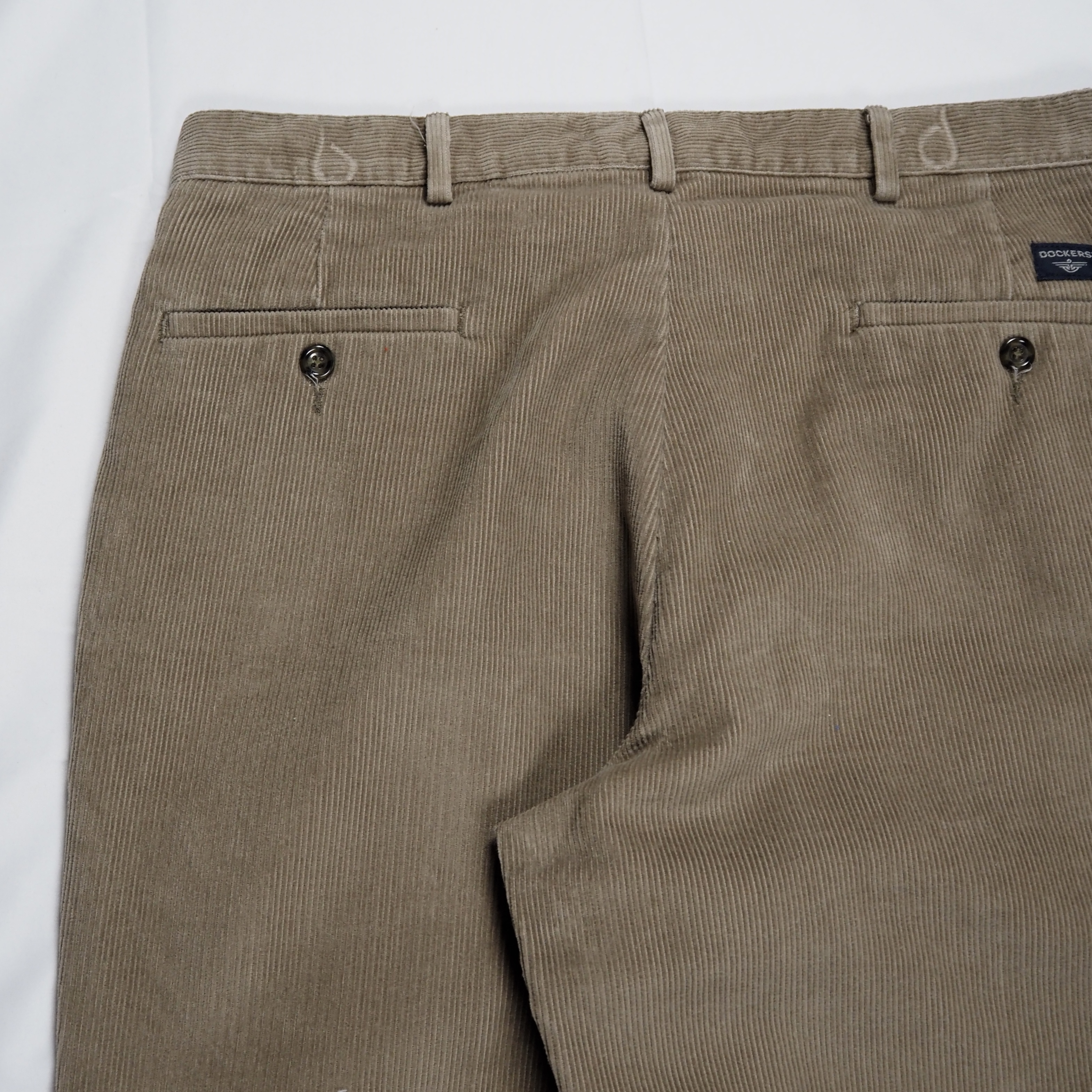 Dockers コーデュロイパンツ 細畝 ブラウン 34×32 の画像 12