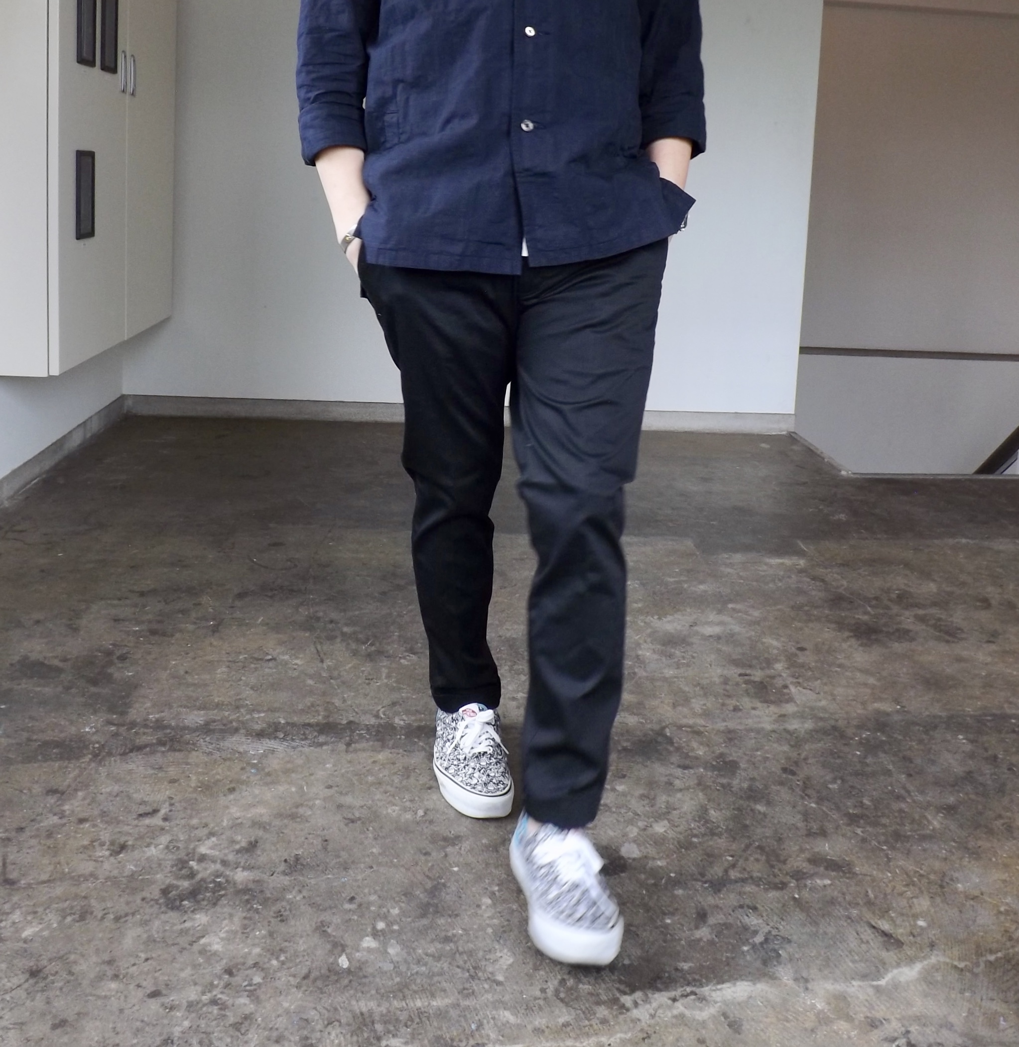 Men S Cm002 65 ストレッチピケトラウザーズ 黒パンツ 日本製 アンクルパンツ メンズ 素材感 日本製デニムブランド Contrivance コントライバンス Men S Cm002 65 ストレッチピケトラウザーズ 黒パンツ 日本製 アンクルパンツ メンズ 素材感 日本製デニムブランド Contrivance コントライバンス