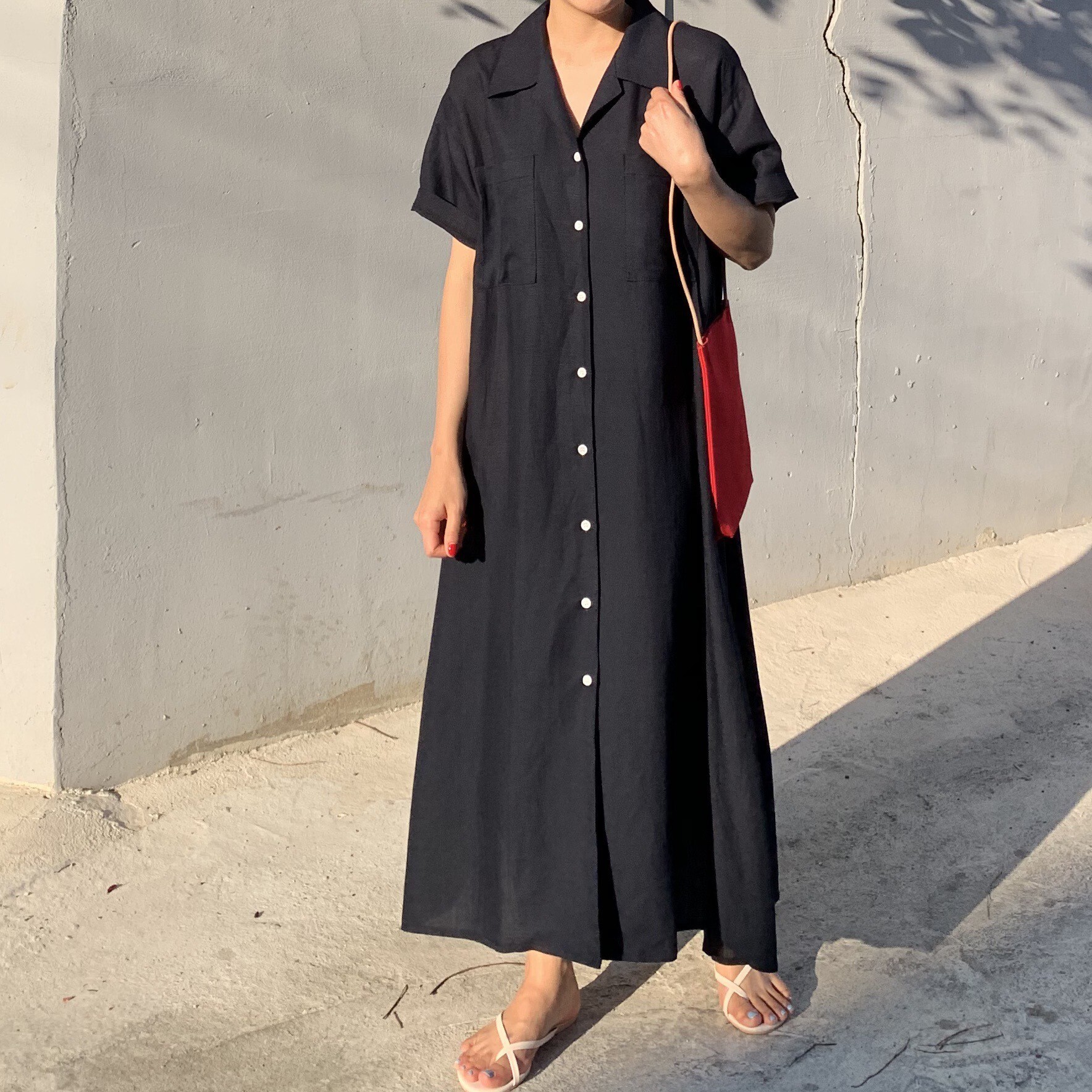 Short Sleeve Shirt One Piece ショートスリーブシャツワンピース A 503 Konotoki Short Sleeve Shirt One Piece ショートスリーブシャツワンピース A 503 Konotoki